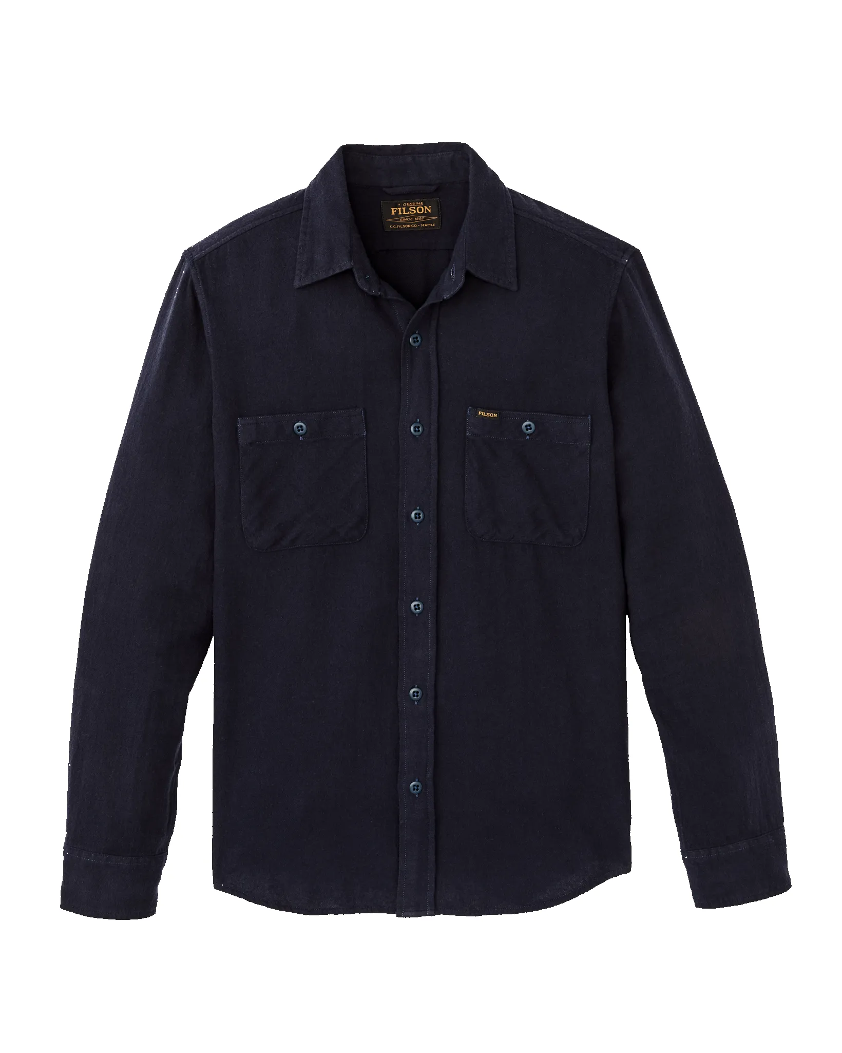 The Rangeland Flannel Shirt - Night Sky sold by Filson