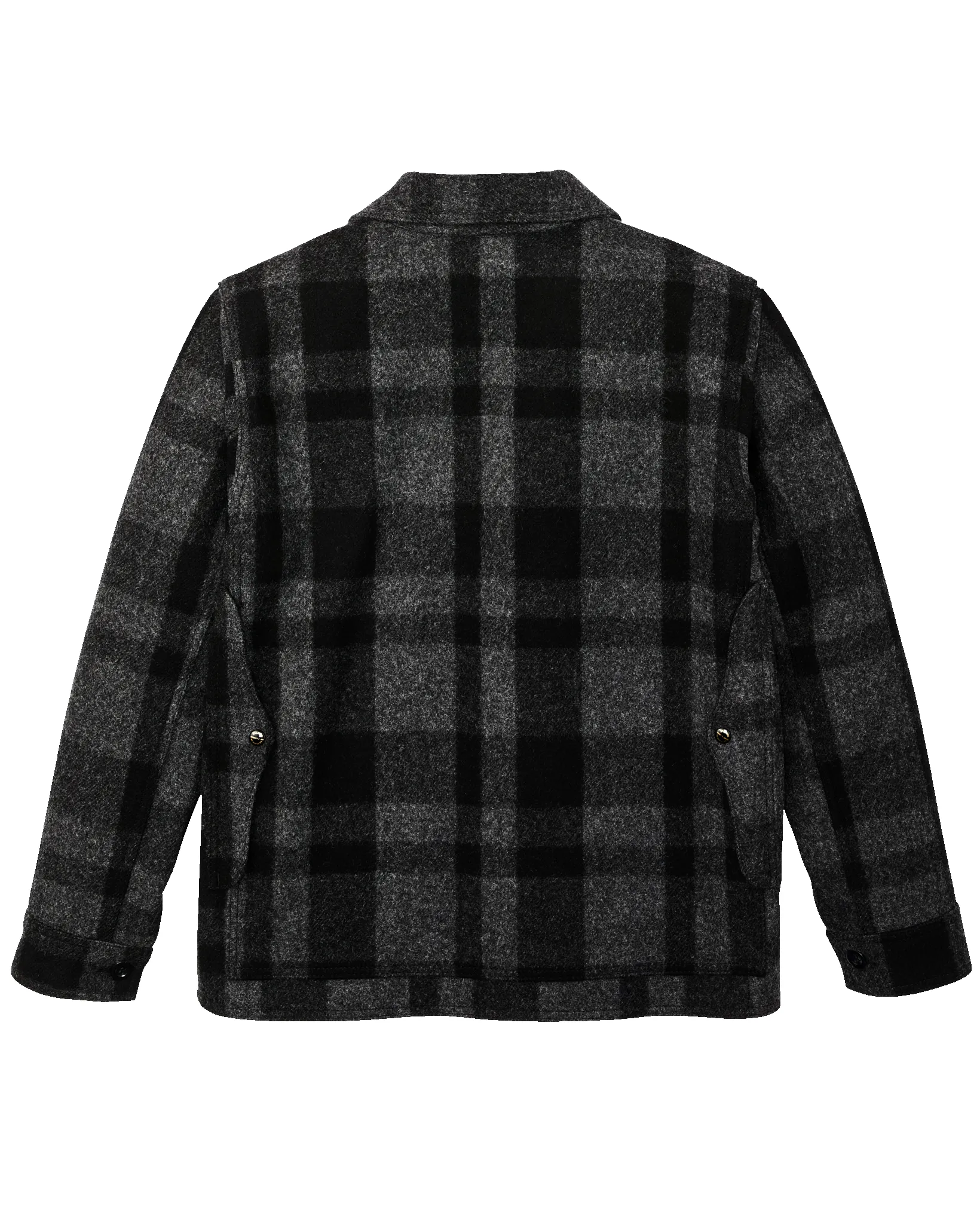 1940s Mackinaw Wool Cruiser Jacket - Charcoal / Black Heritage Plaid sold by Filson product image thumbnail 2