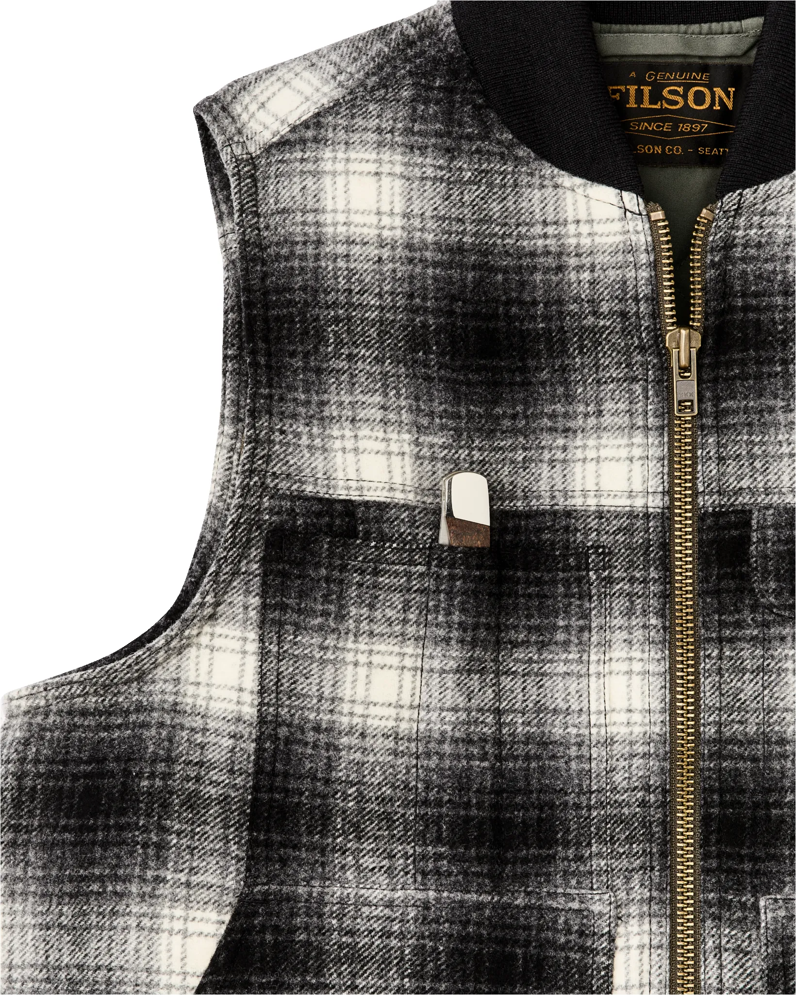 Spokane Insulated Work Vest - Charcoal Ombre sold by Filson product image thumbnail 5