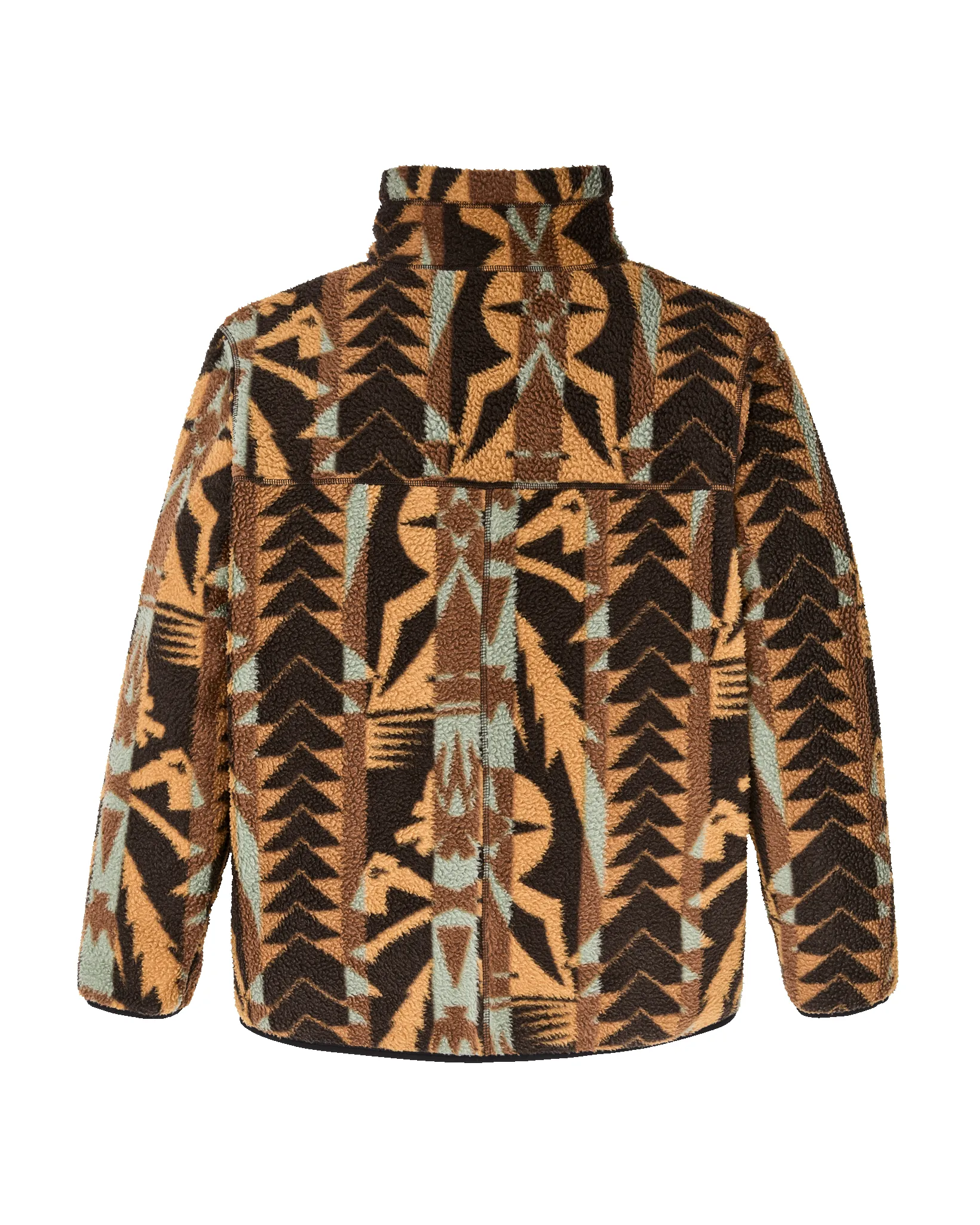 Reversible Pile Fleece Jacket - Brown / Night Camp sold by Filson product image thumbnail 4