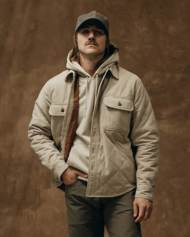 Insulated Flannel Shirt - Warm Khaki sold by Filson