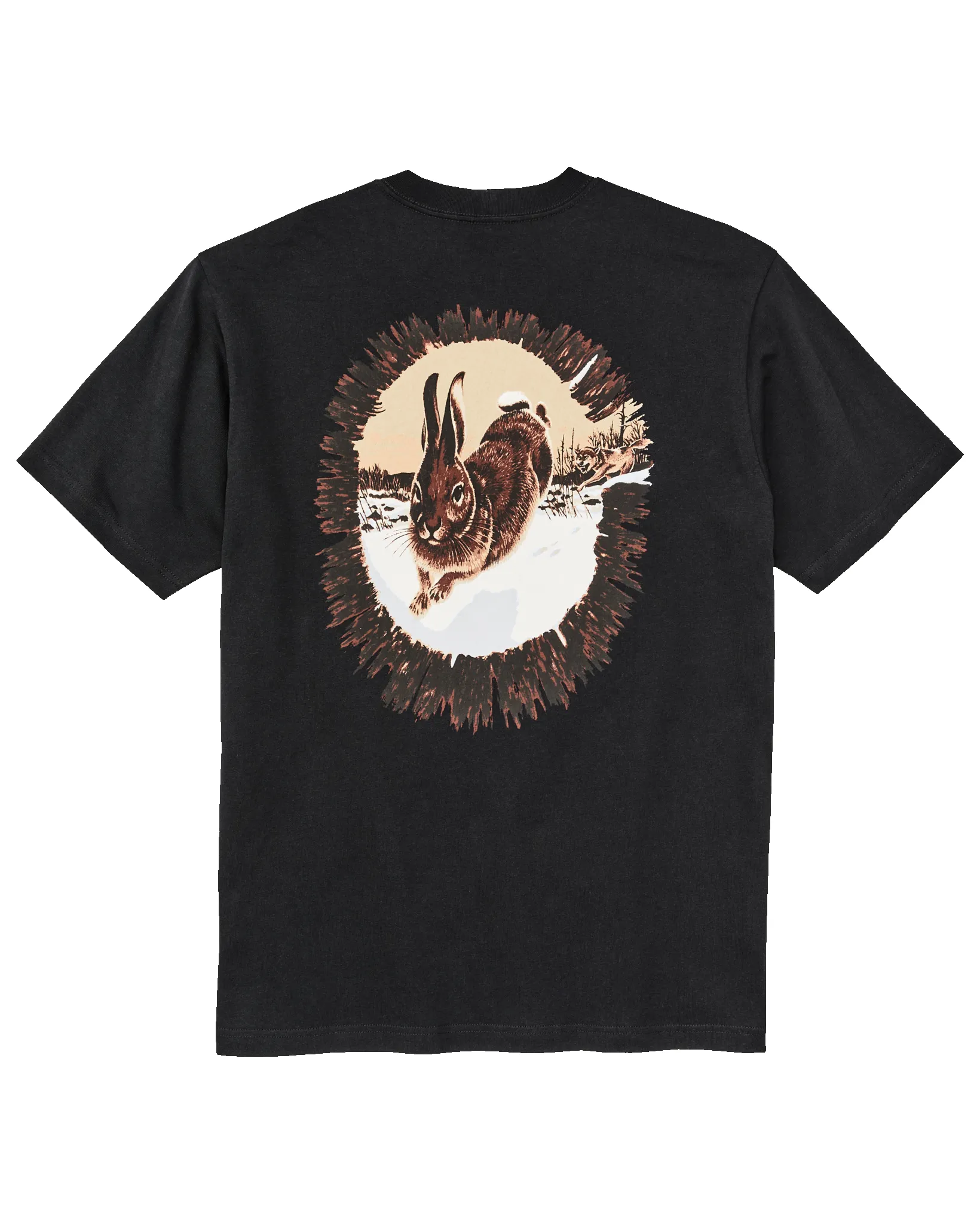 Hare Chase Graphic T-shirt - Black / Hare Chase sold by Filson product image thumbnail 2