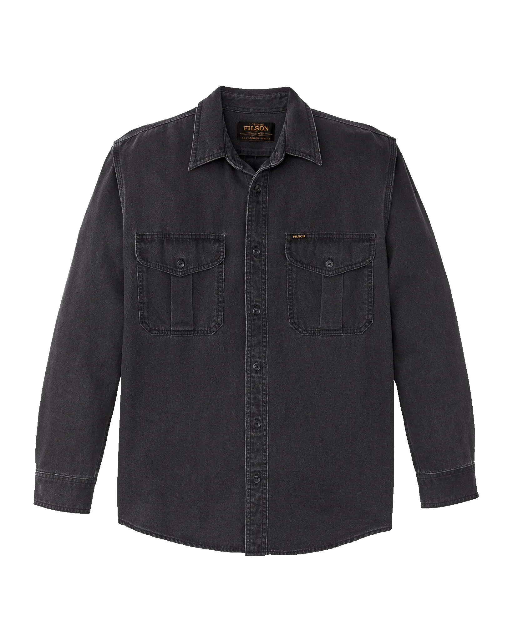 Denim Guide Shirt - Black sold by Filson product image thumbnail 2