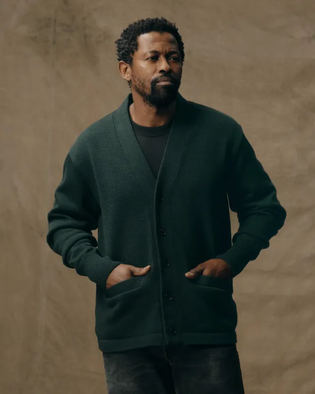 Guide Cardigan Sweater - Fir sold by Filson