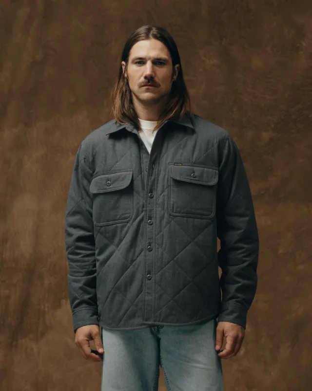 Insulated Flannel Shirt - Charcoal sold by Filson