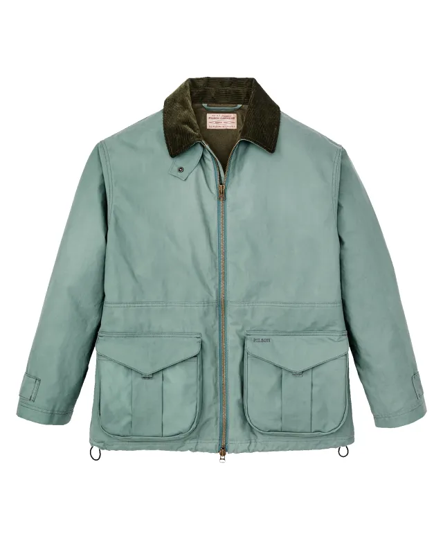 Women's Cover Cloth Raincoat - Balsam Green sold by Filson