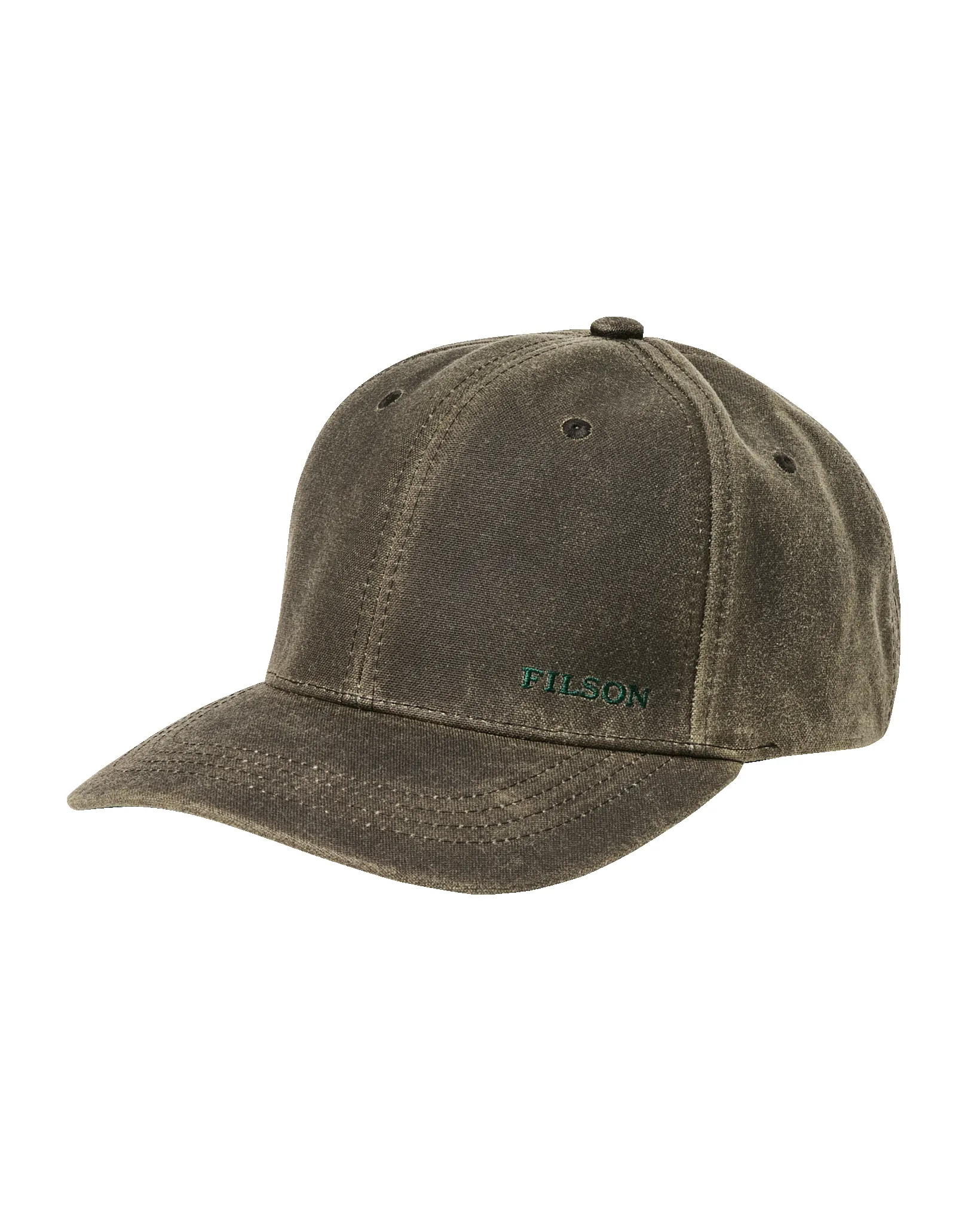 Oil Tin Logger Cap - Otter Green sold by Filson