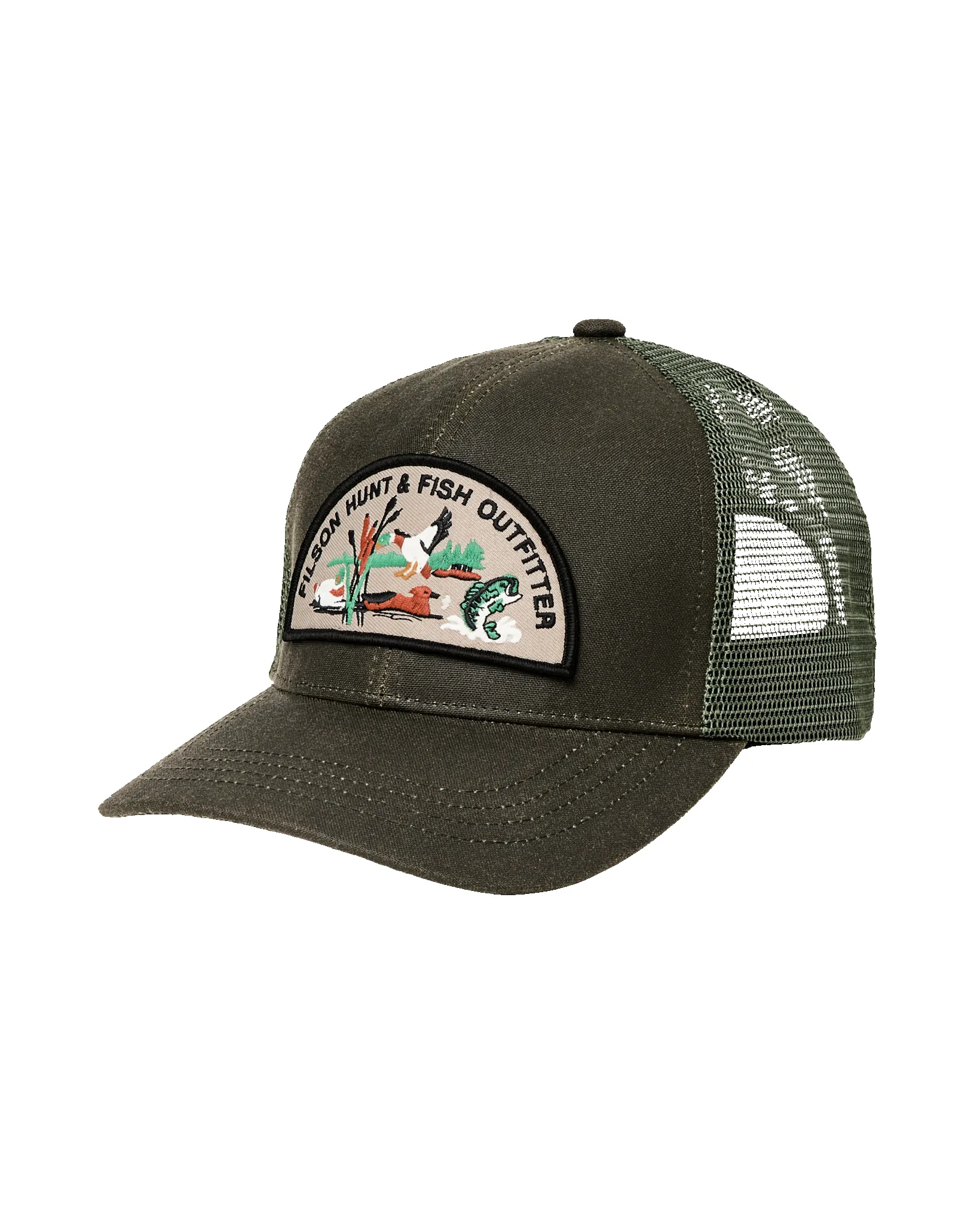 Logger Mesh Cap - Otter Green / Hunt Fish sold by Filson