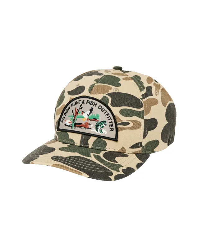 Logger Cap - Tan Camo / Hunt Fish sold by Filson