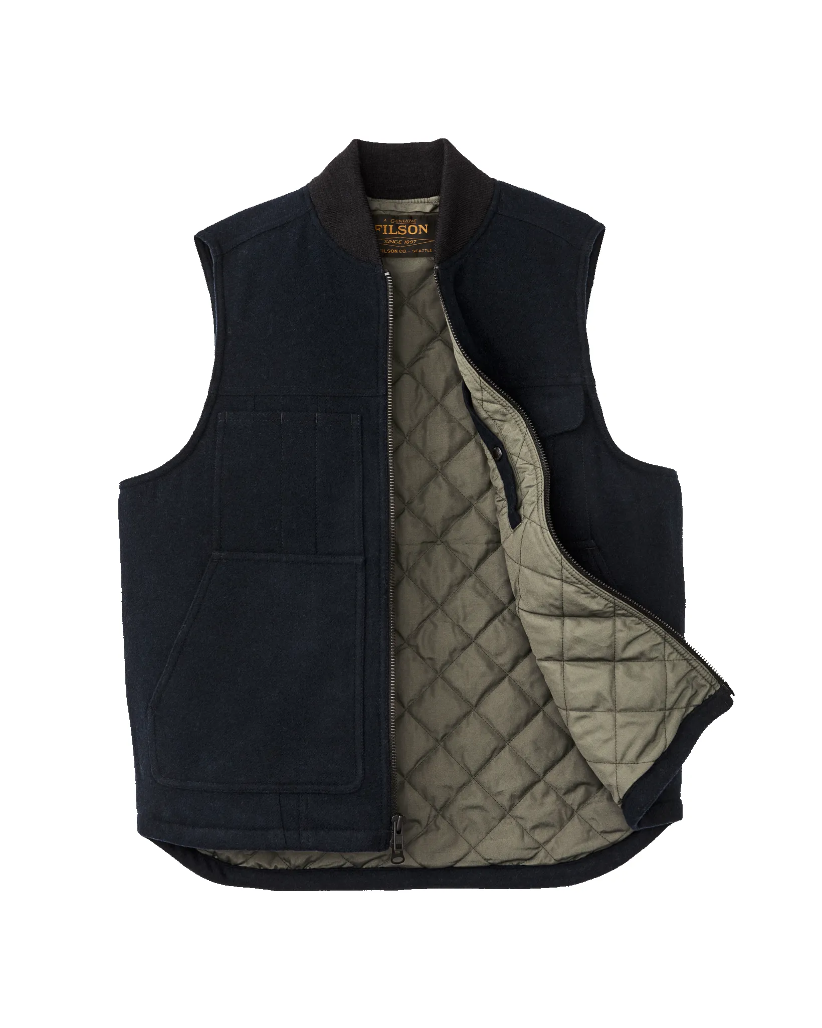 Spokane Insulated Work Vest - Navy sold by Filson product image thumbnail 4