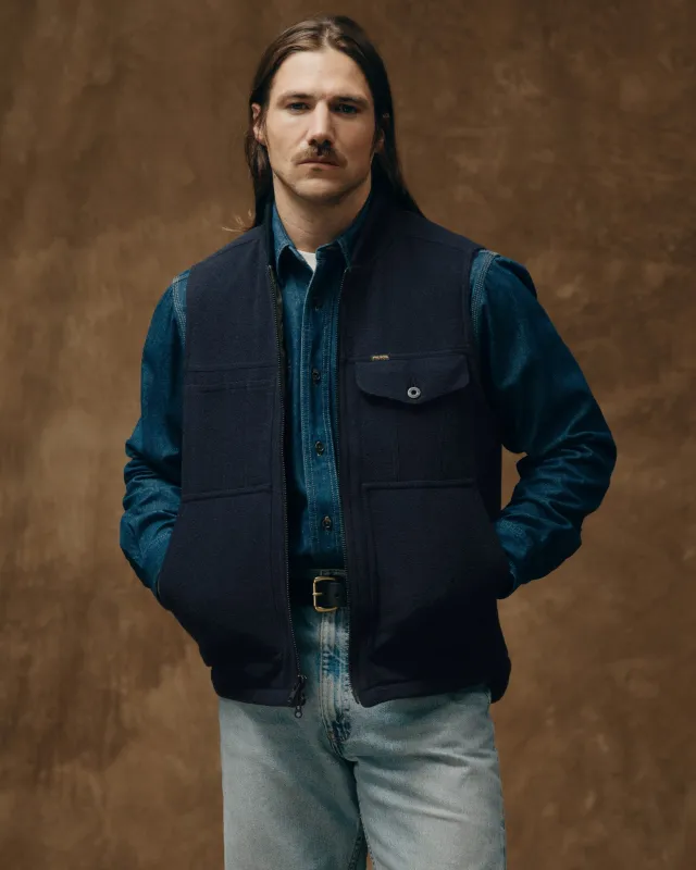 Spokane Insulated Work Vest - Navy sold by Filson