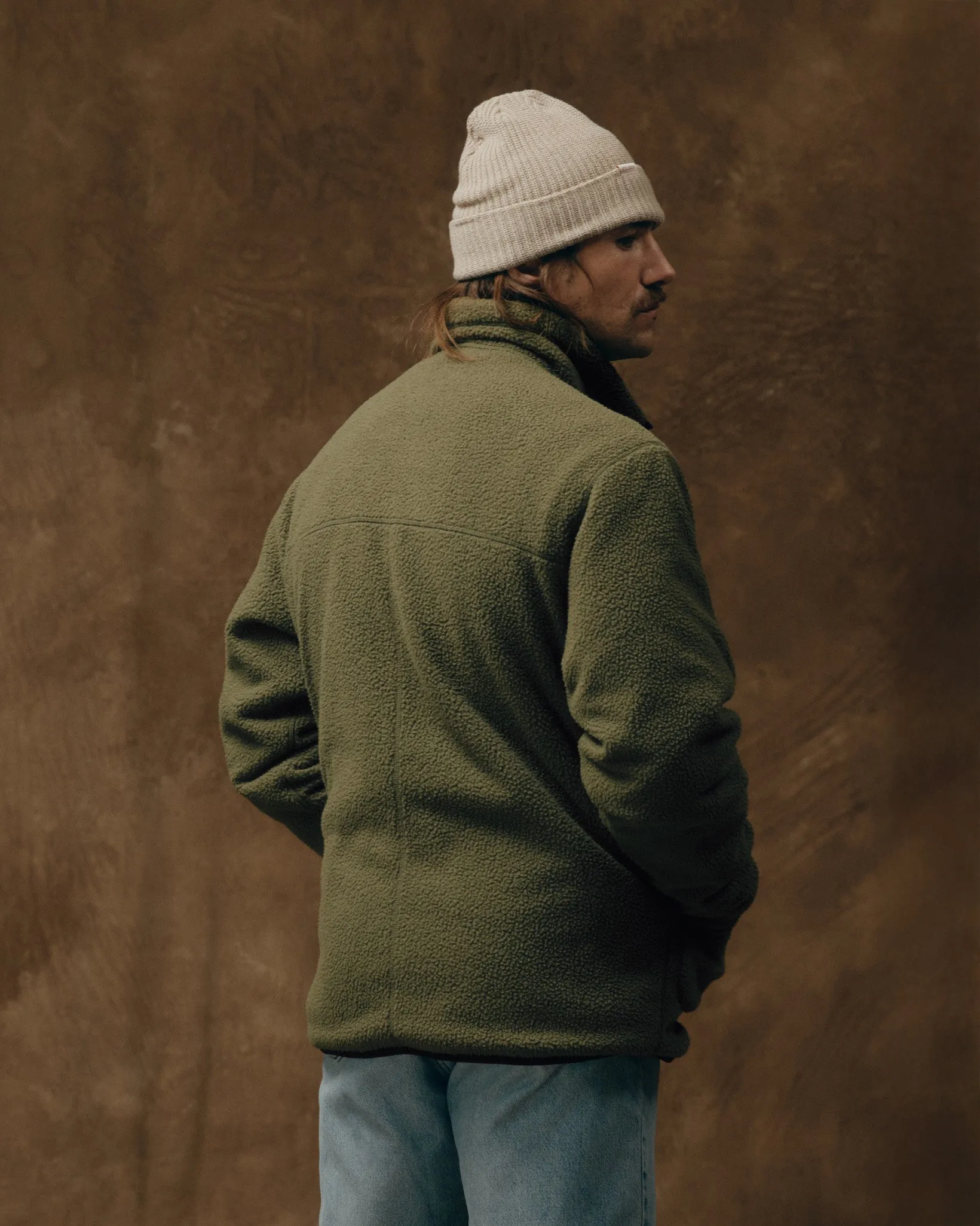 Reversible Pile Fleece Jacket - Dark Olive Drab sold by Filson product image thumbnail 4