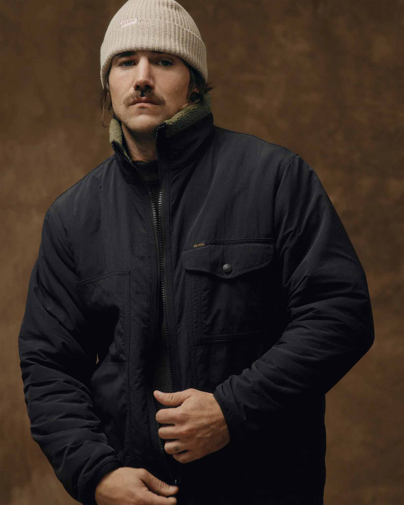 Reversible Pile Fleece Jacket - Dark Olive Drab sold by Filson product image thumbnail 5
