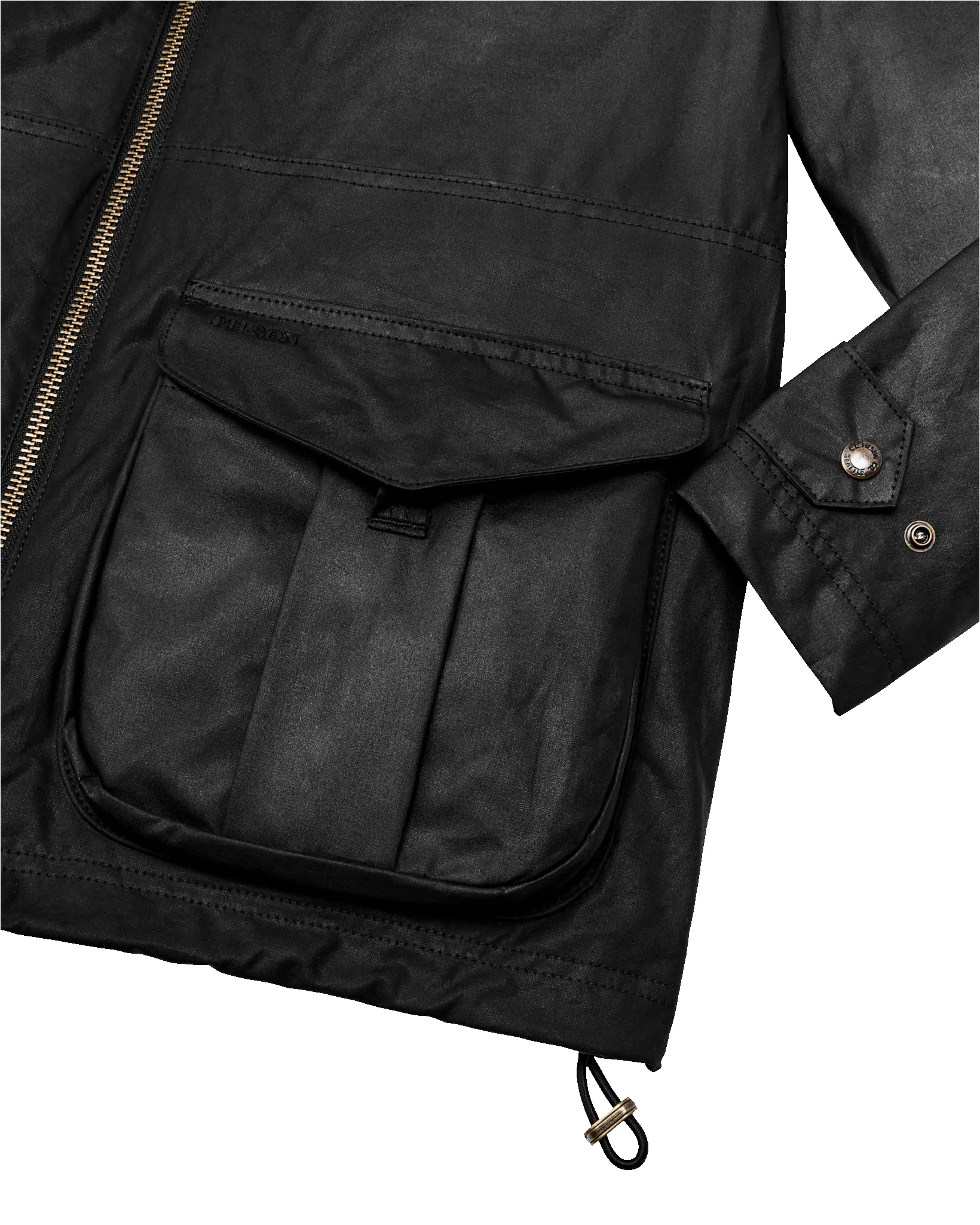Women's Cover Cloth Raincoat - Black sold by Filson product image thumbnail 4