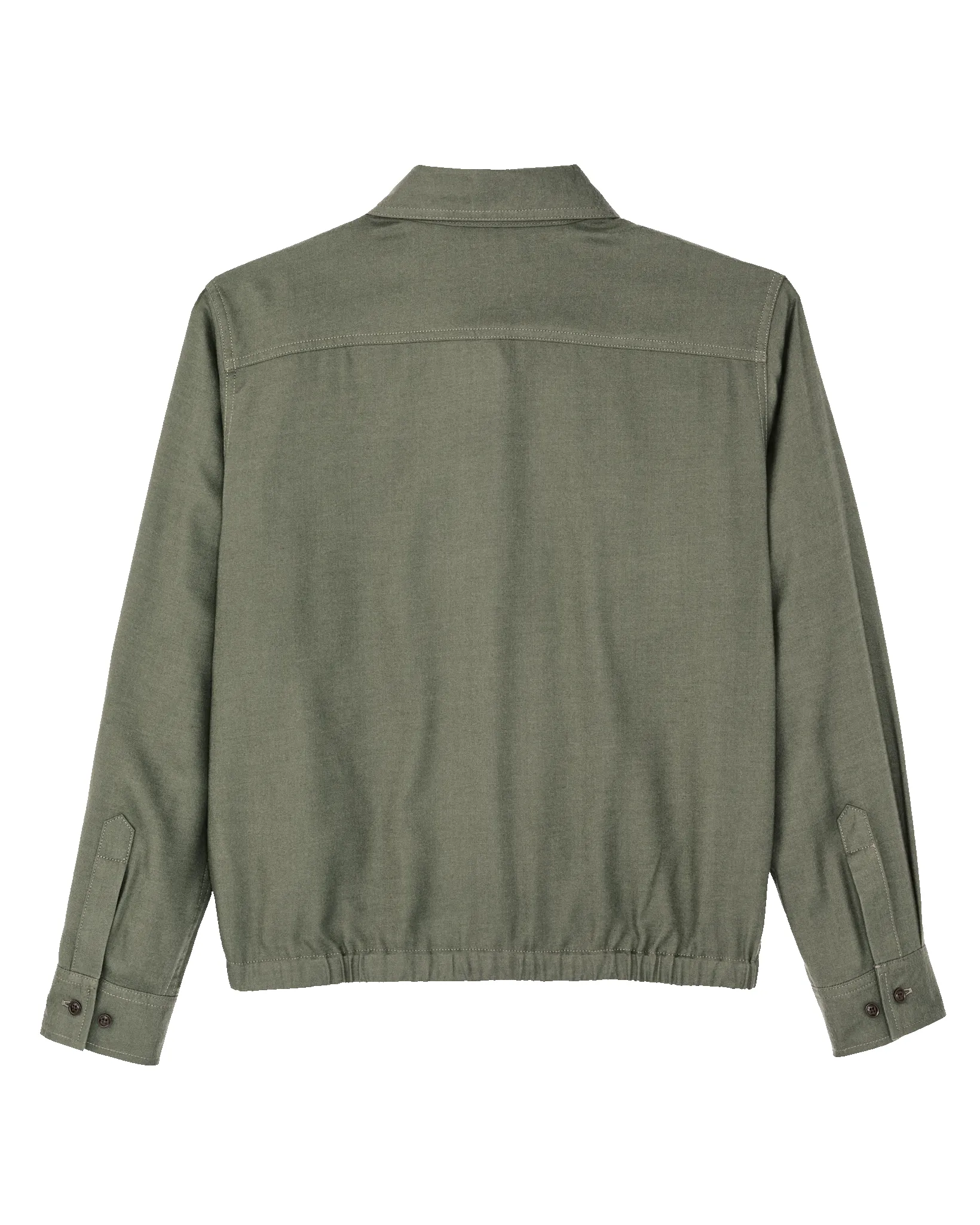 Women's Gathered Hem Shirt - Olive sold by Filson product image thumbnail 2