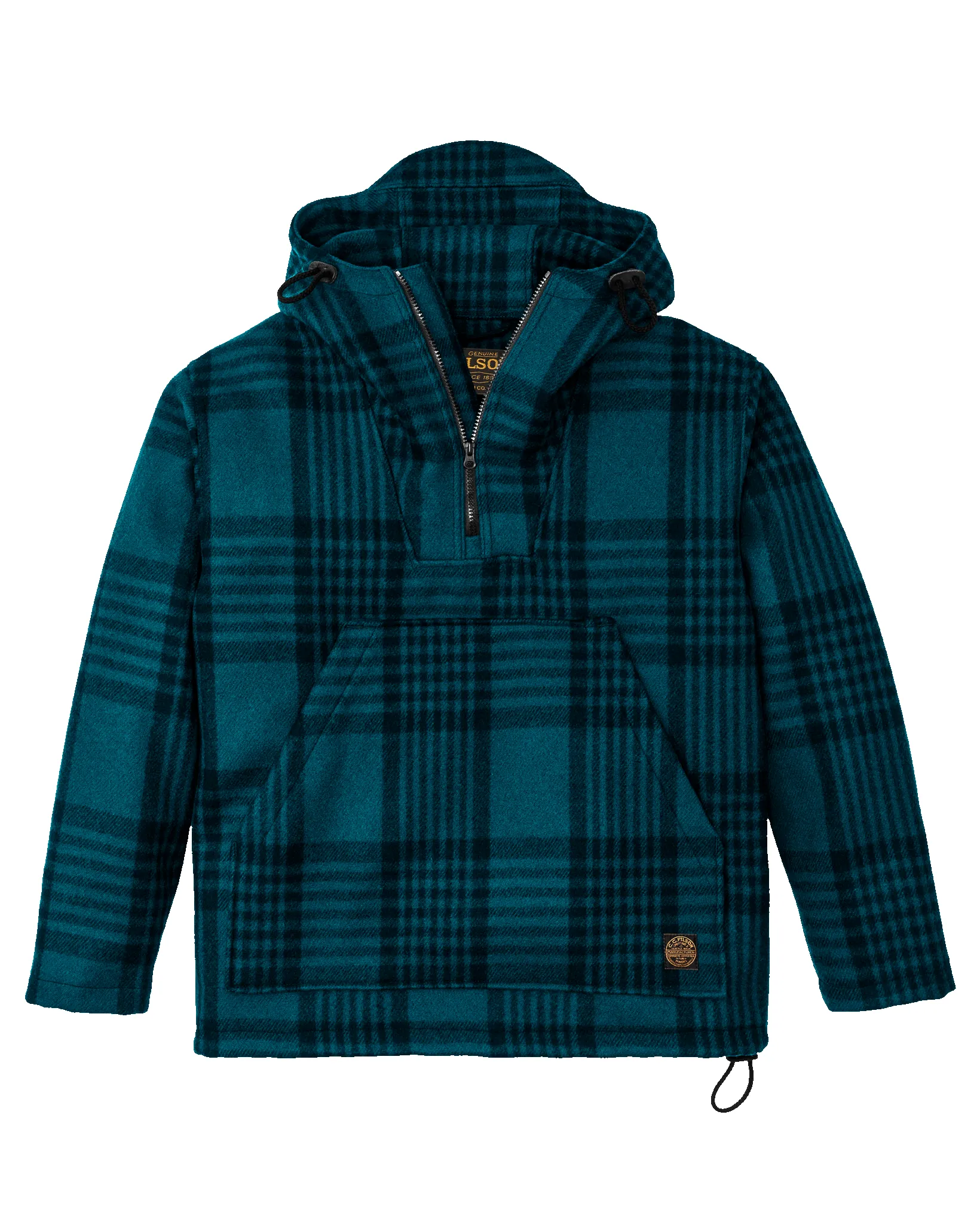 Mackinaw Wool Anorak - Blue / Black Plaid sold by Filson product image thumbnail 4