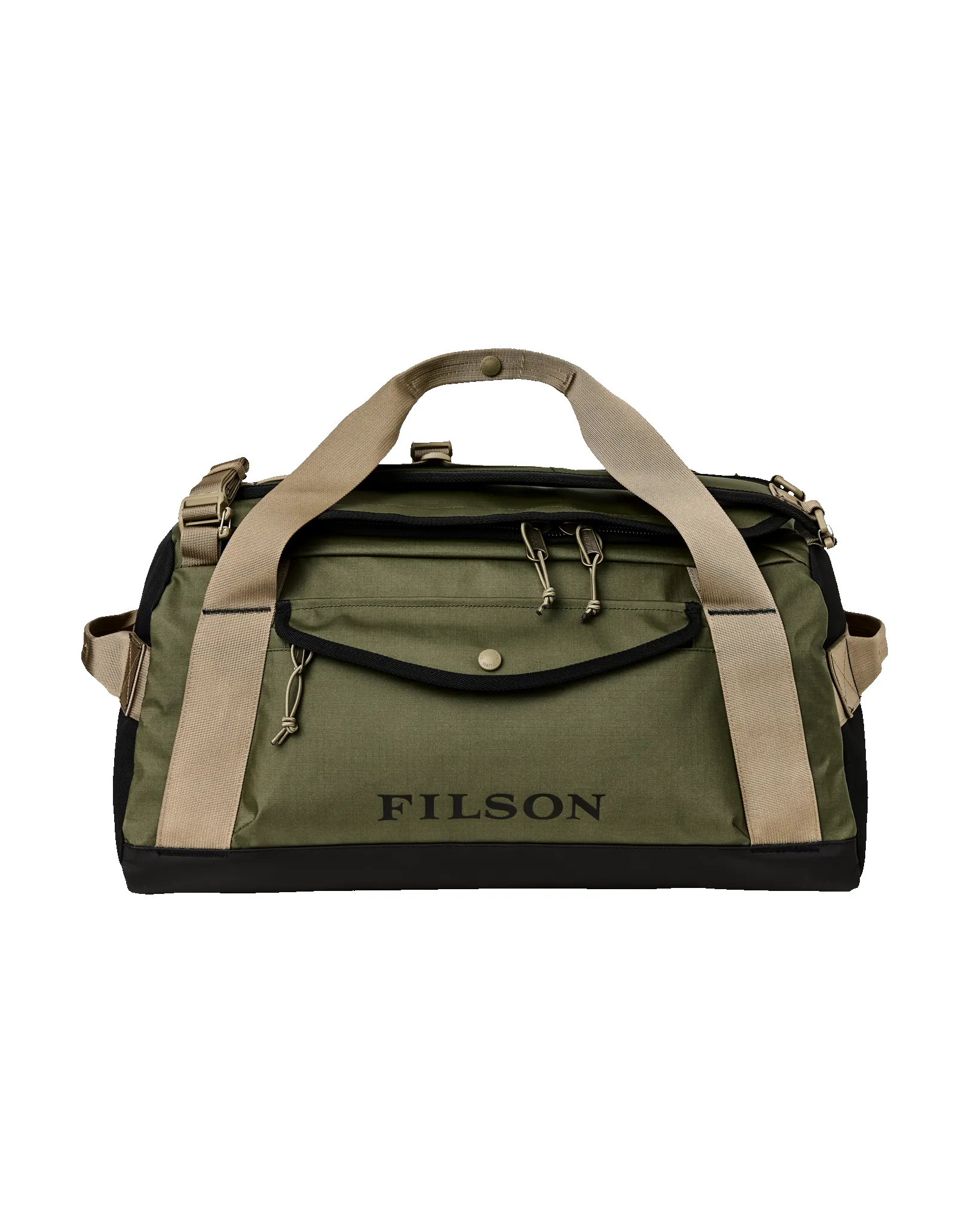 All-weather 40l Duffle - Olive / Black / Covert sold by Filson