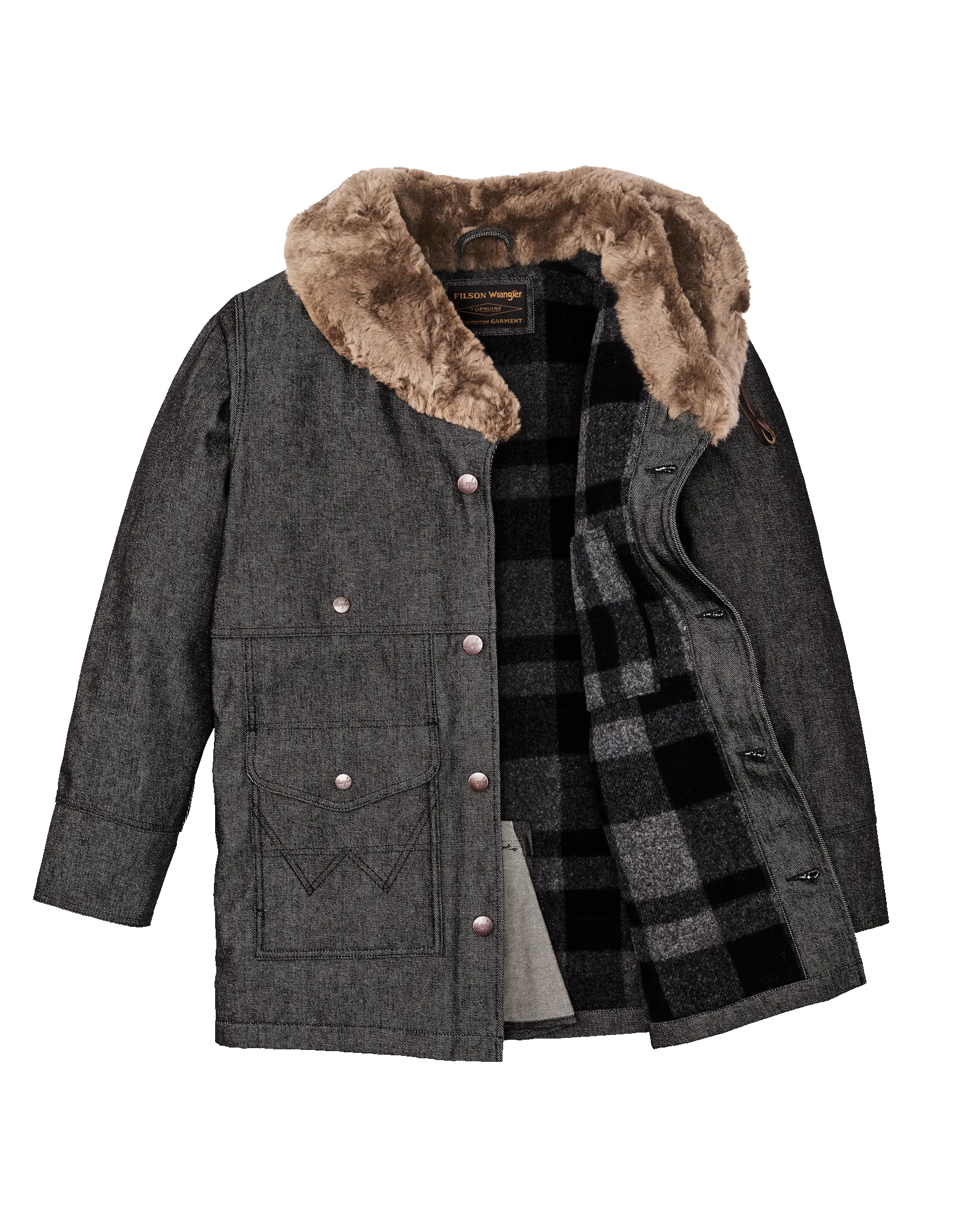 Wrangler X Filson Packer Coat - Black sold by Filson product image thumbnail 3