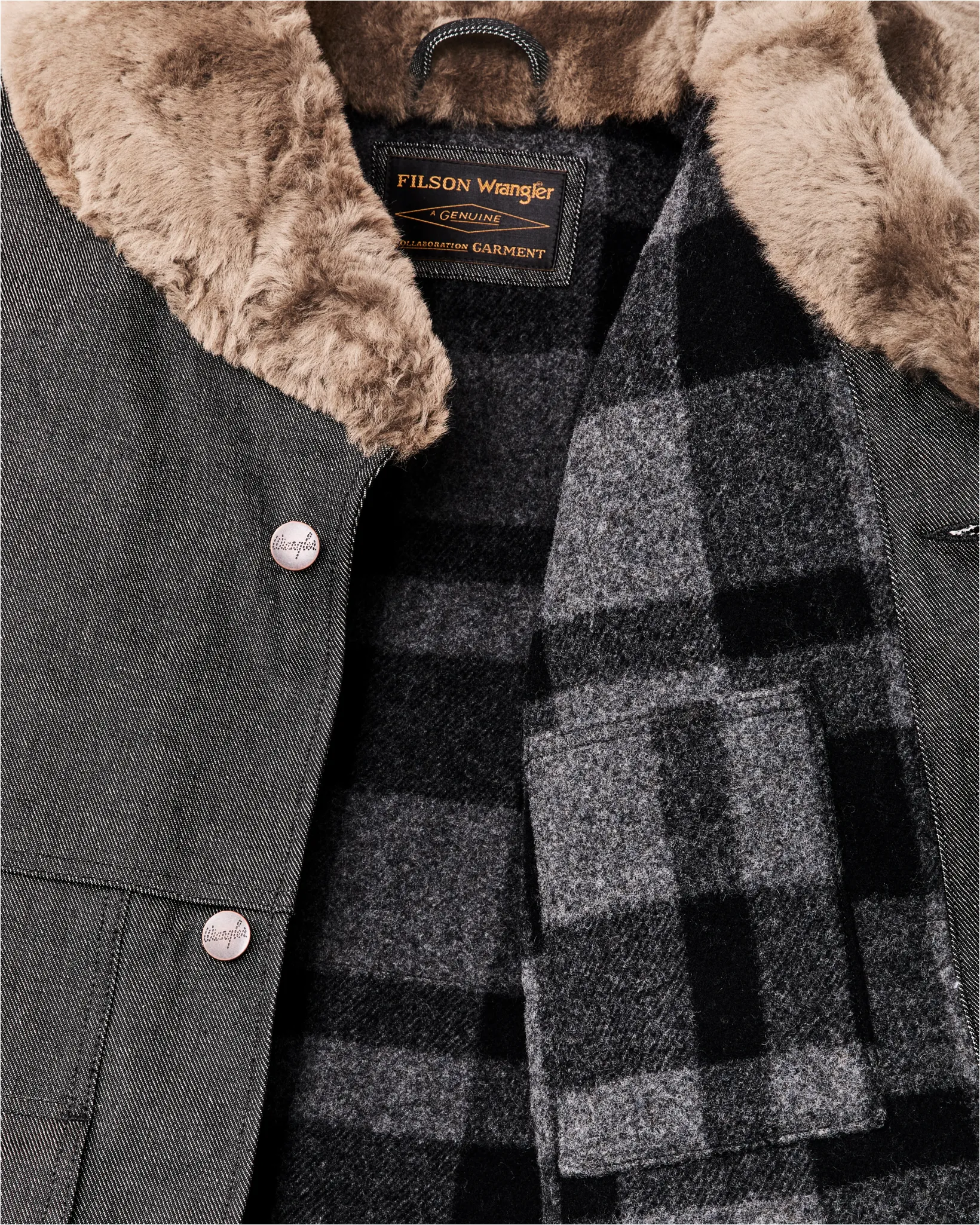 Wrangler X Filson Packer Coat - Black sold by Filson product image thumbnail 5