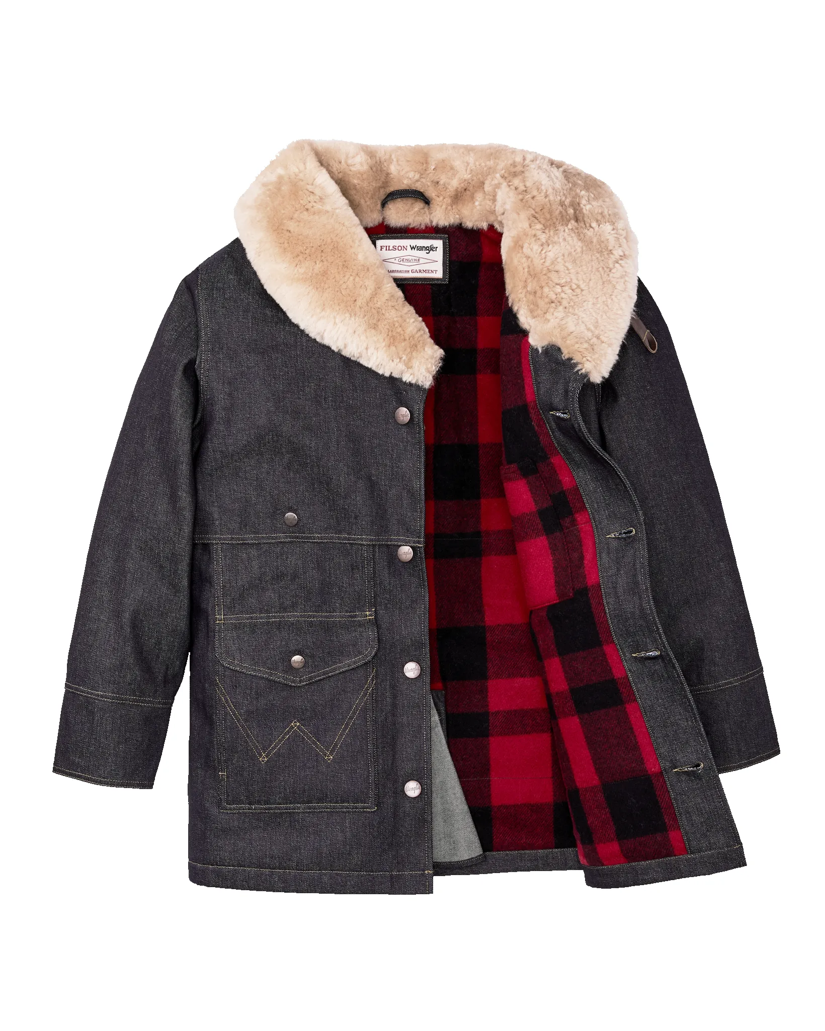 Wrangler X Filson Packer Coat - Indigo sold by Filson product image thumbnail 3