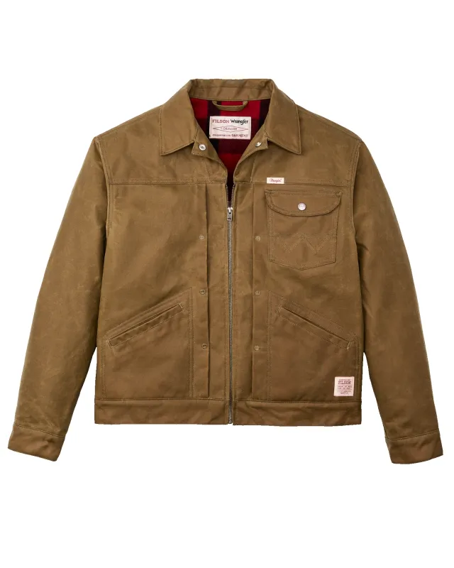 Wrangler X Filson Adventure Jacket - Dark Tan sold by Filson