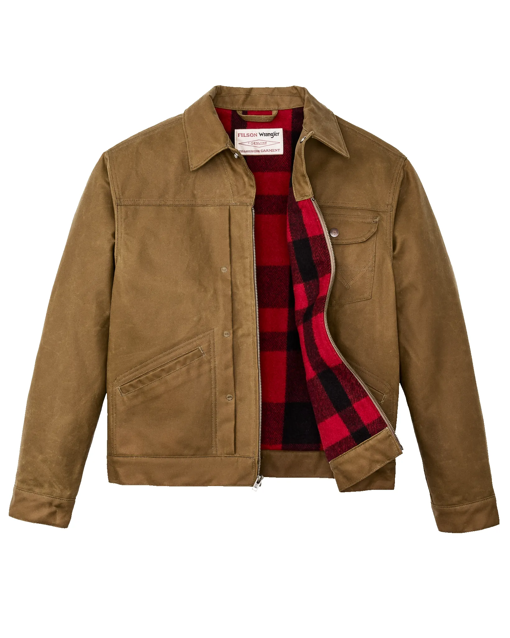 Wrangler X Filson Adventure Jacket - Dark Tan sold by Filson product image thumbnail 3