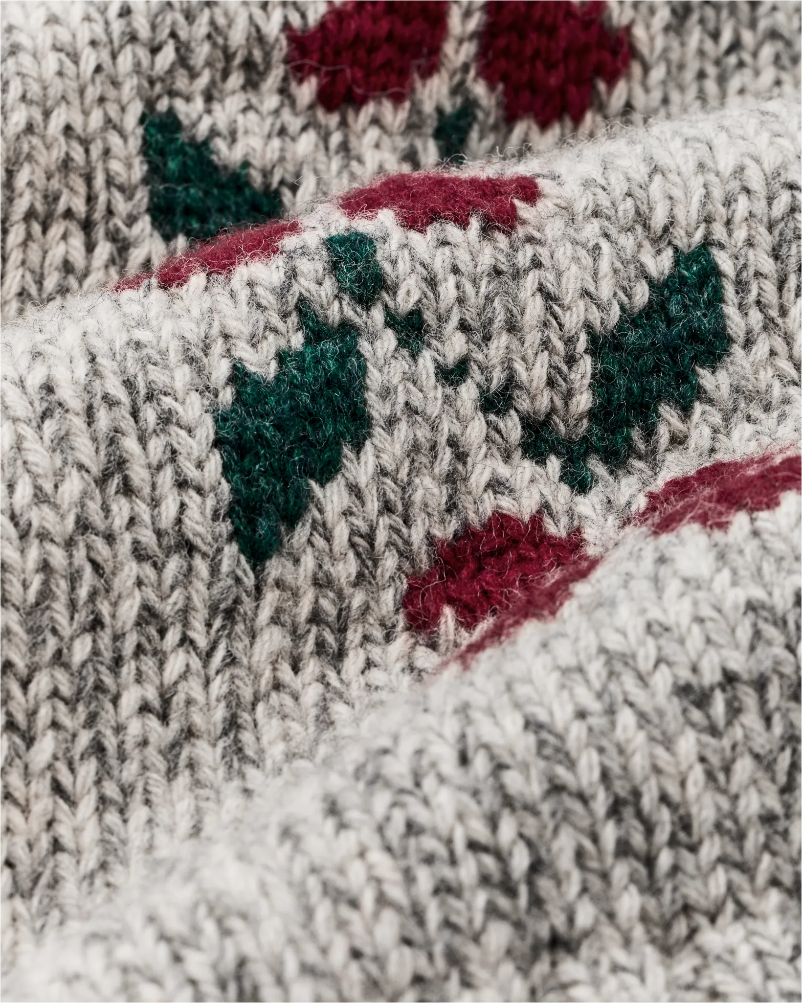 Women's Zippered Wool Sweater - Gray / Flower sold by Filson product image thumbnail 5