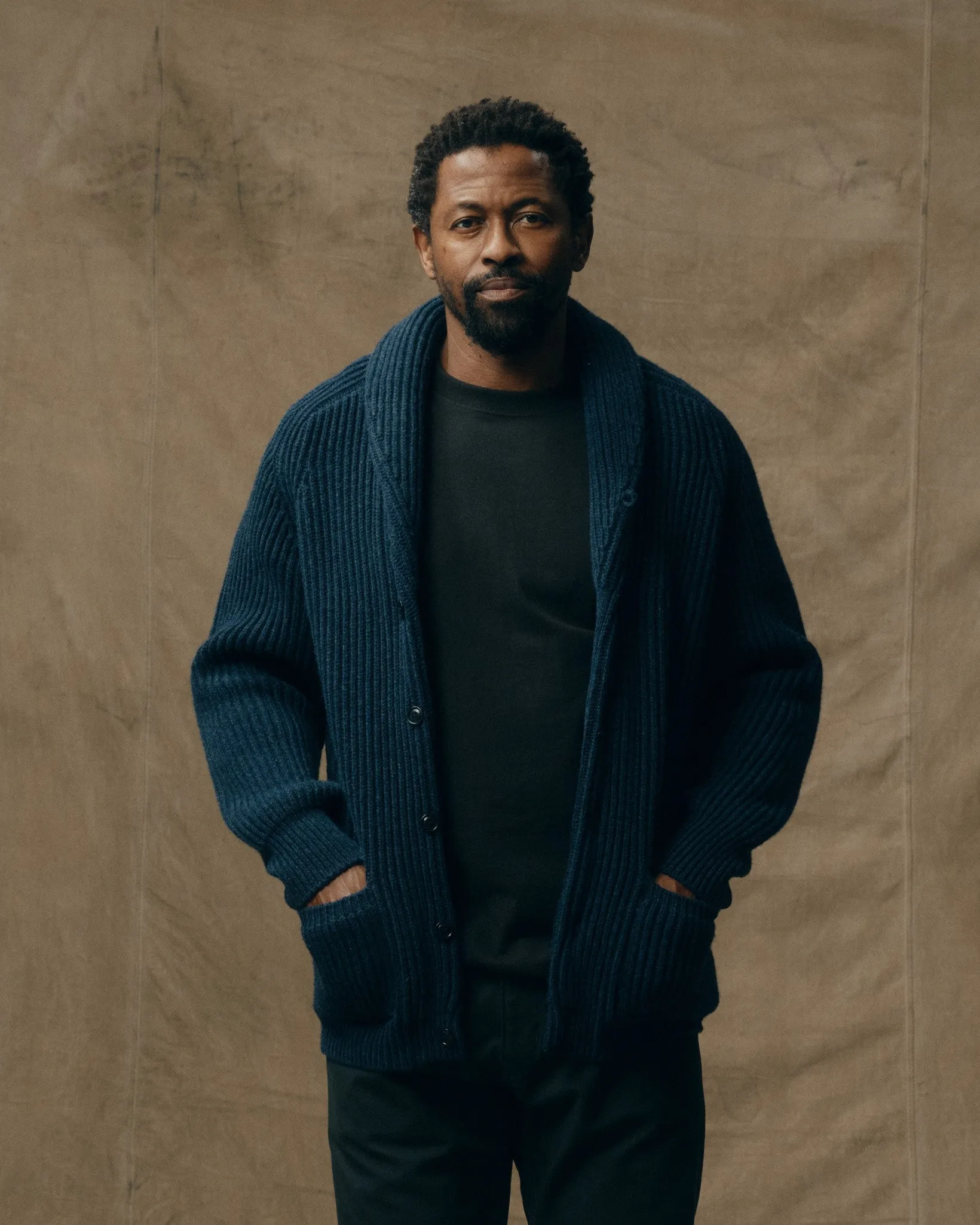 Bristol Cardigan Sweater - Navy sold by Filson product image thumbnail 3