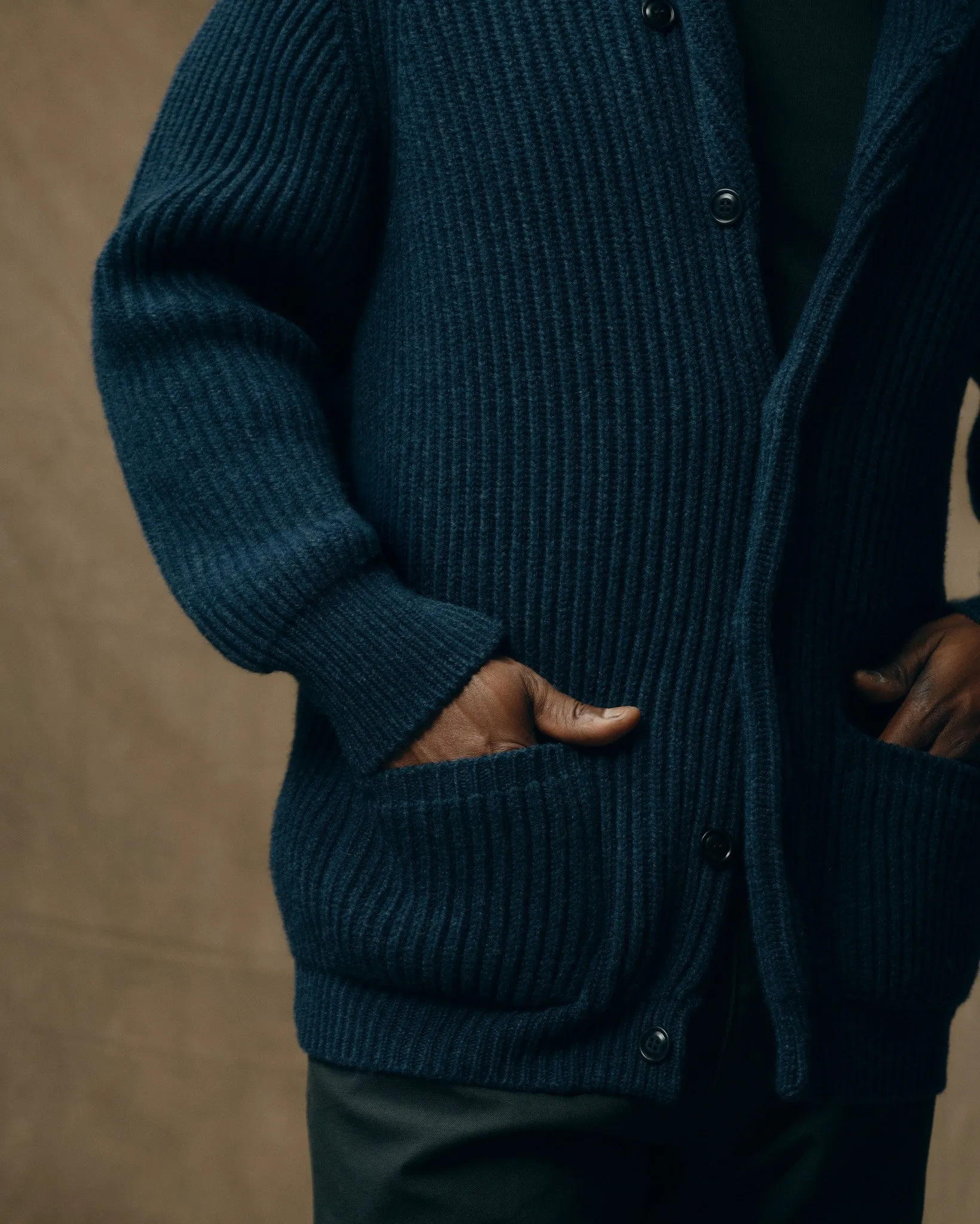 Bristol Cardigan Sweater - Navy sold by Filson product image thumbnail 4