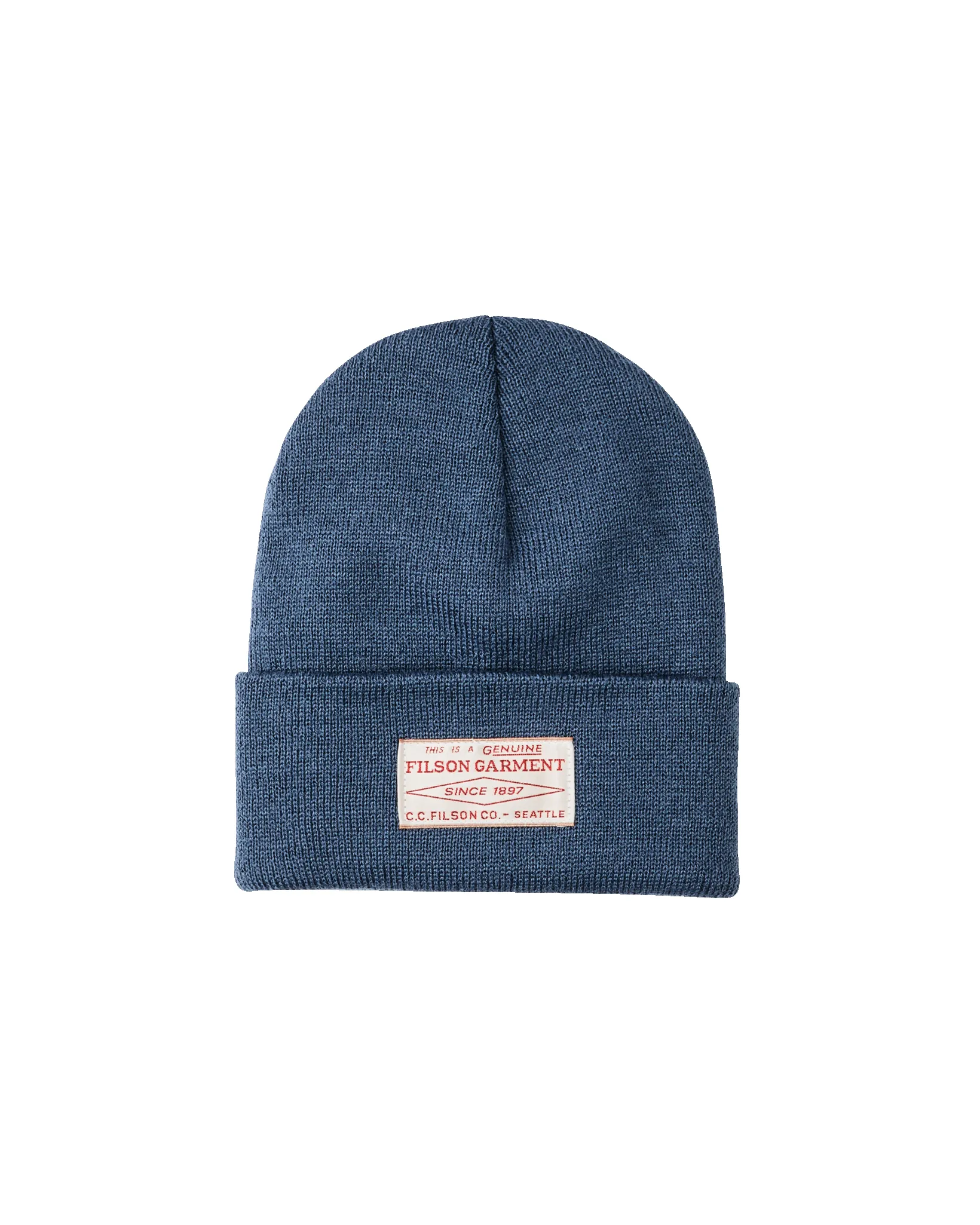 Ballard Watch Cap - Dark Denim sold by Filson