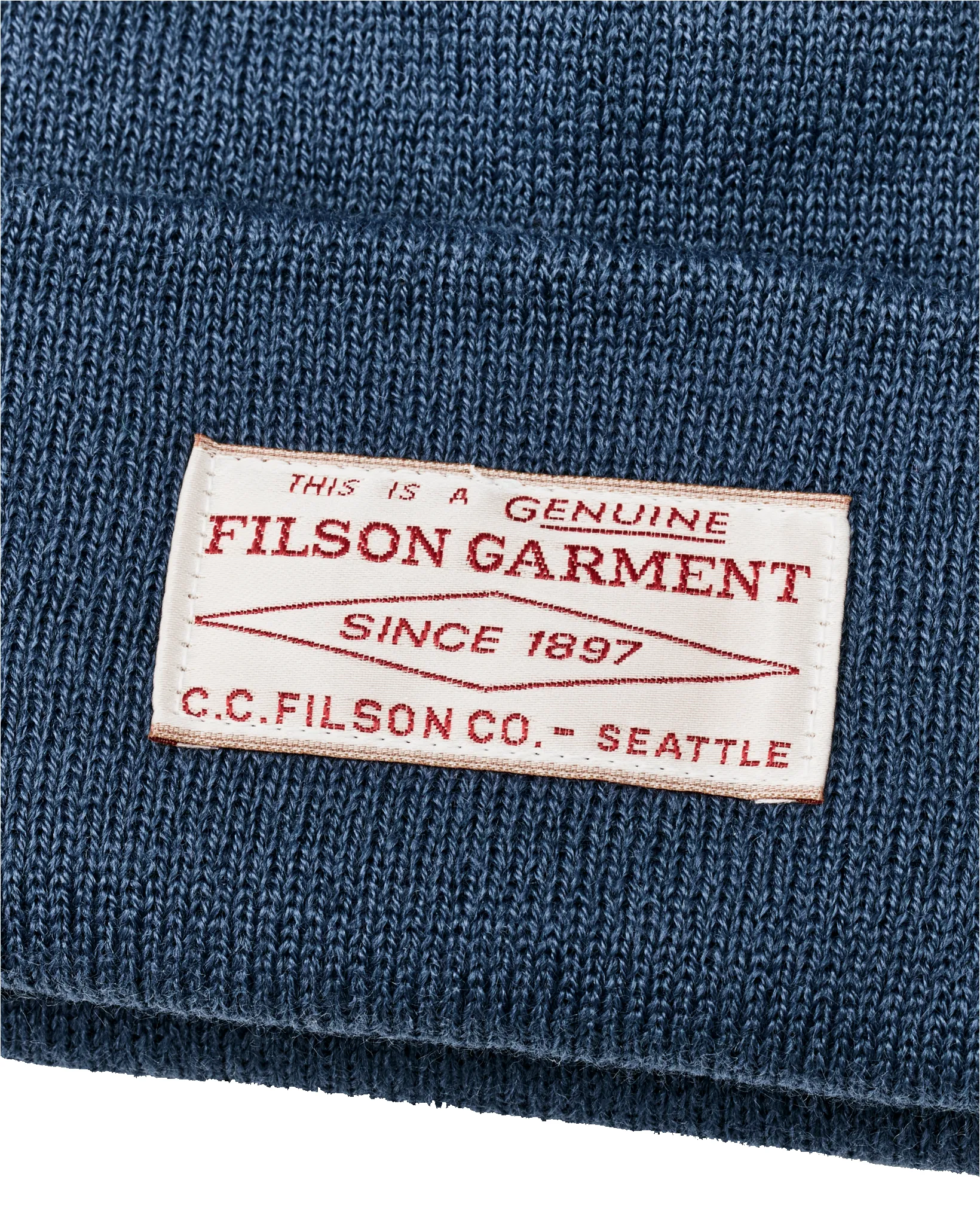 Ballard Watch Cap - Dark Denim sold by Filson product image thumbnail 2