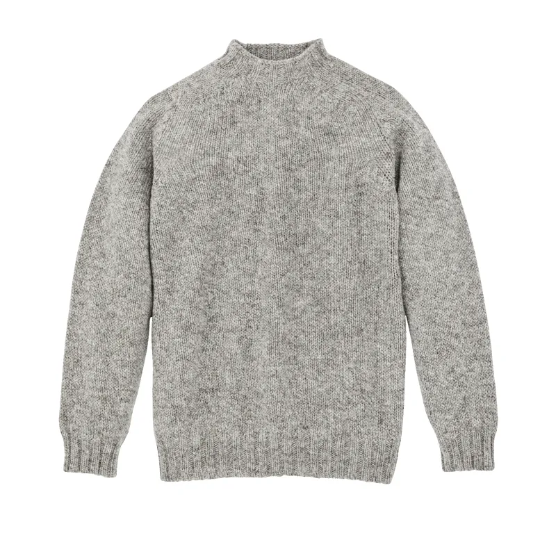 Heritage 3-gauge Wool Sweater - Oat Heather sold by Filson