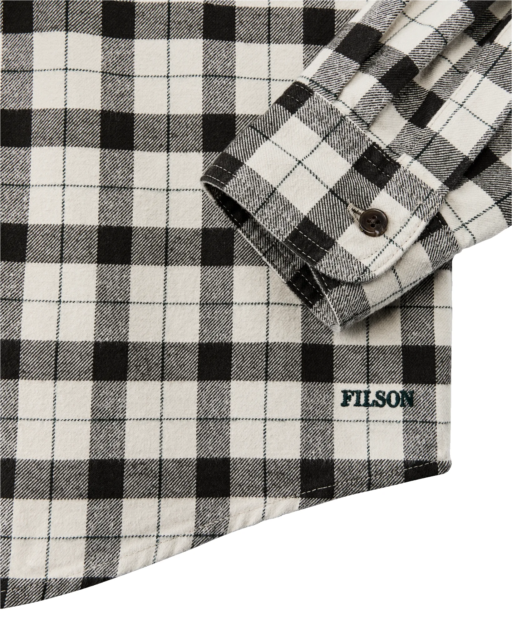 Alaskan Guide Shirt - Cream / Peat / Multi Plaid sold by Filson product image thumbnail 4
