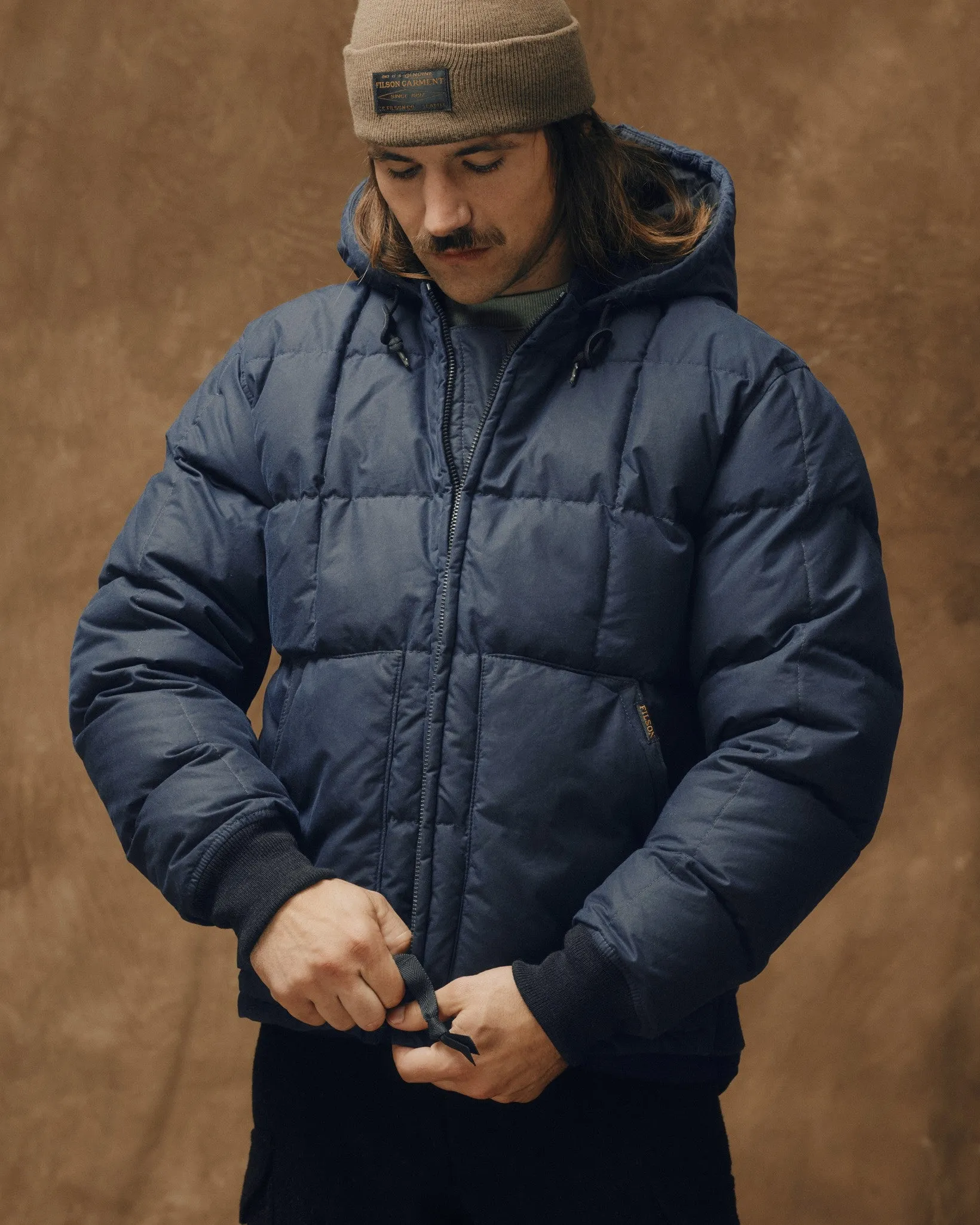 Waxed Down Jacket - Night Sky sold by Filson product image thumbnail 4
