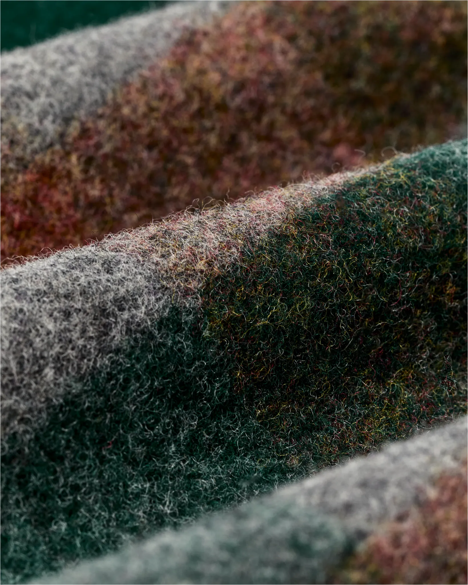 Mackinaw Wool Jac-shirt - Green / Orange / Gray Plaid sold by Filson product image thumbnail 5