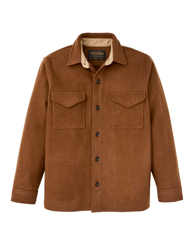 Mackinaw Wool Jac-shirt - Chessie Tan sold by Filson