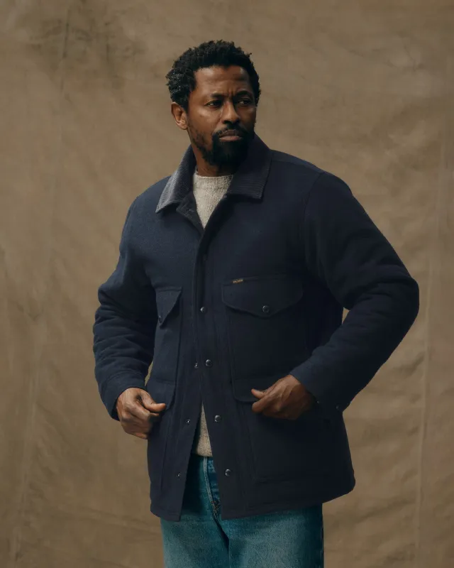 Spokane Insulated Cruiser Jacket - Navy sold by Filson