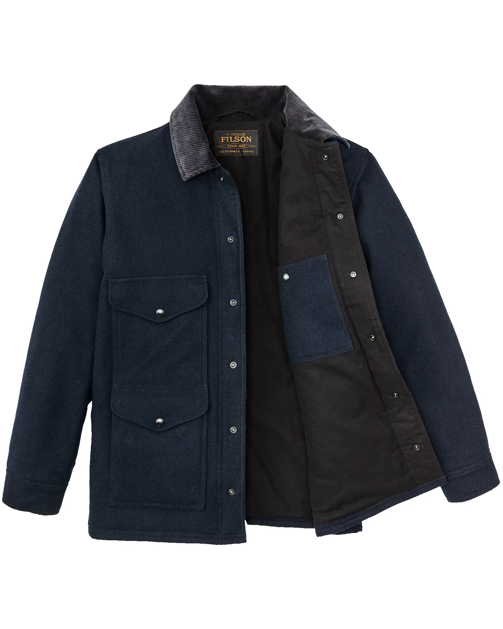 Spokane Insulated Cruiser Jacket - Navy sold by Filson product image thumbnail 4