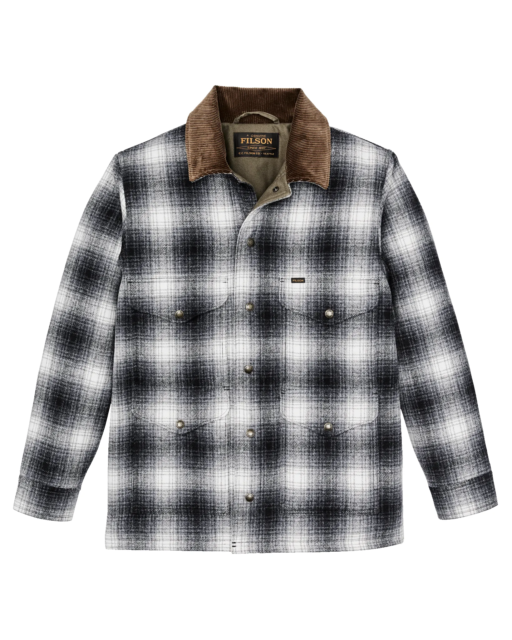 Spokane Insulated Cruiser Jacket - Charcoal Ombre sold by Filson product image thumbnail 2
