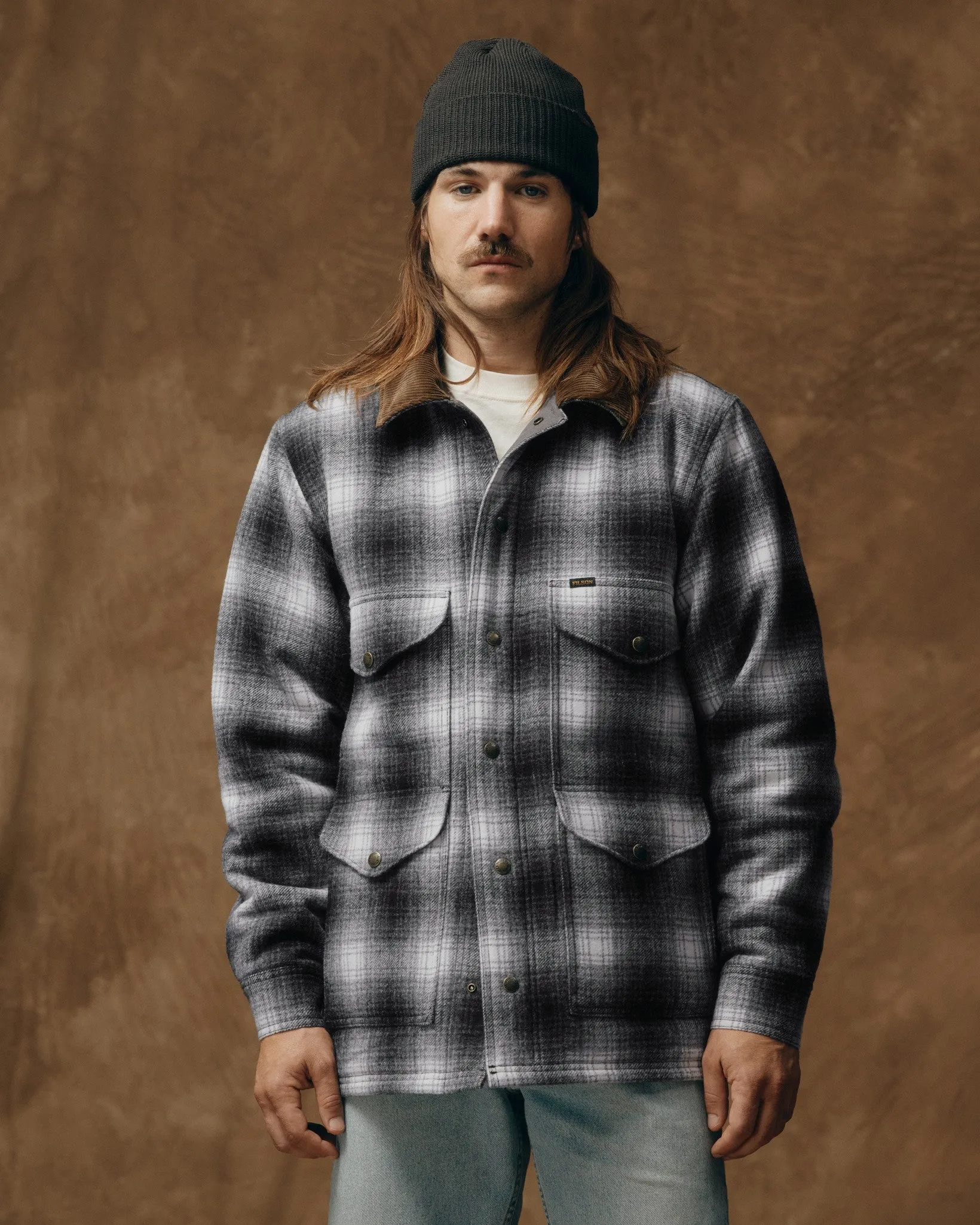 Spokane Insulated Cruiser Jacket - Charcoal Ombre sold by Filson