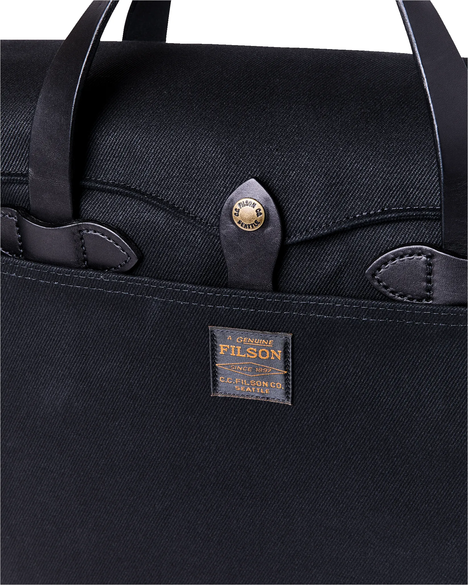 Rugged Twill Original Briefcase - Black sold by Filson product image thumbnail 5