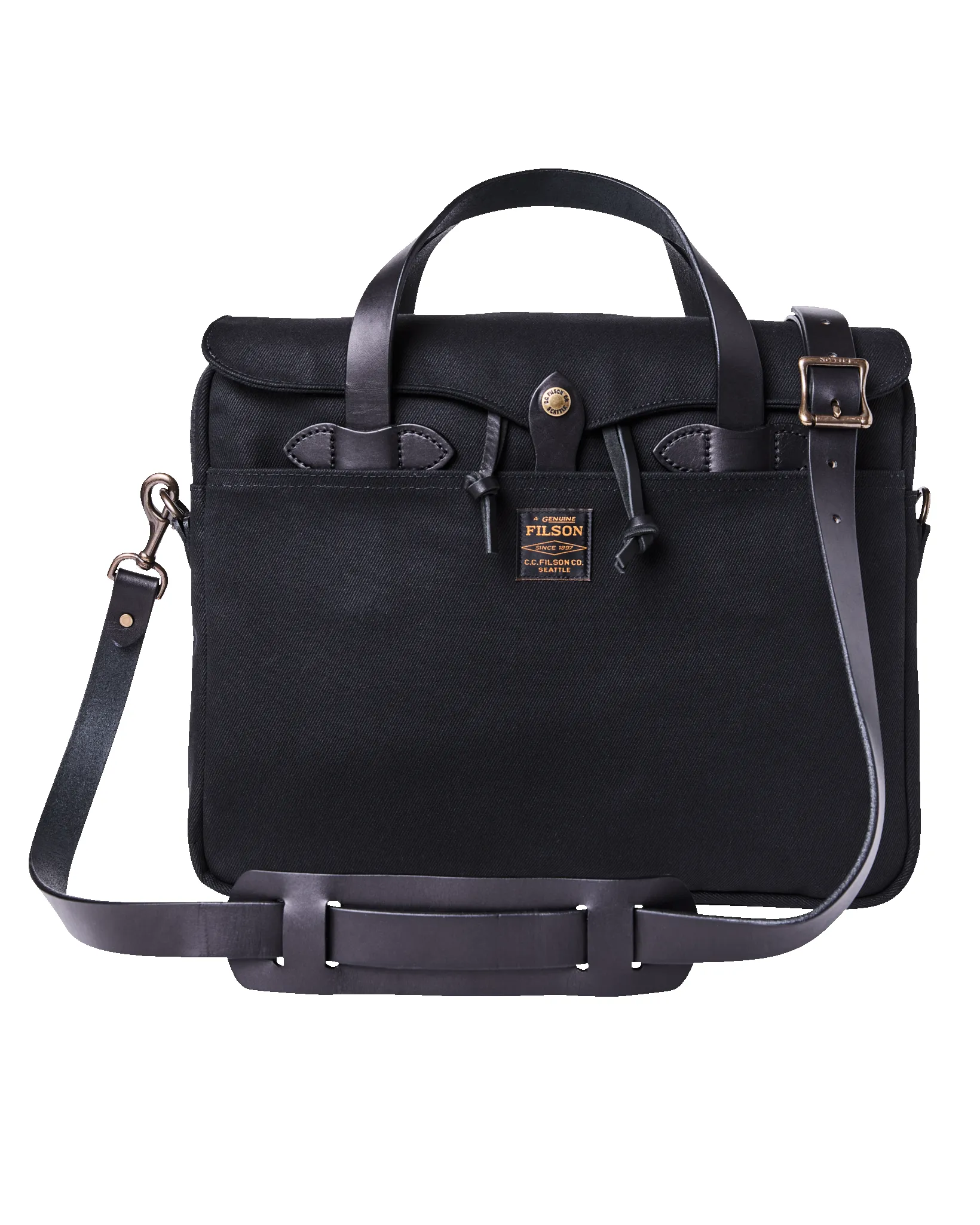 Rugged Twill Original Briefcase - Black sold by Filson
