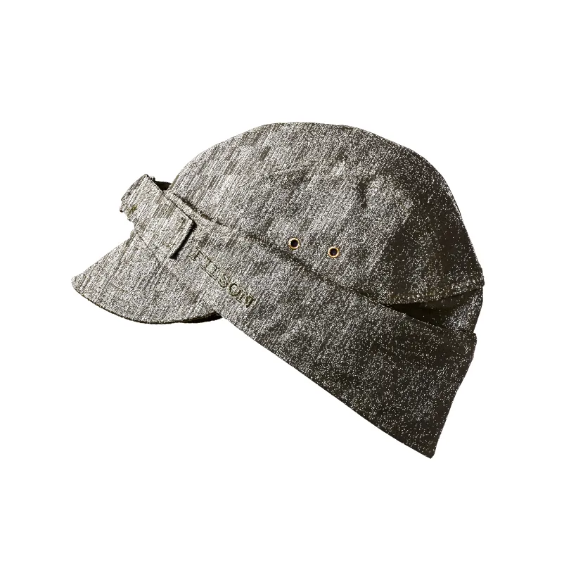 Tin Cloth Wildfowl Hat - Otter Green sold by Filson