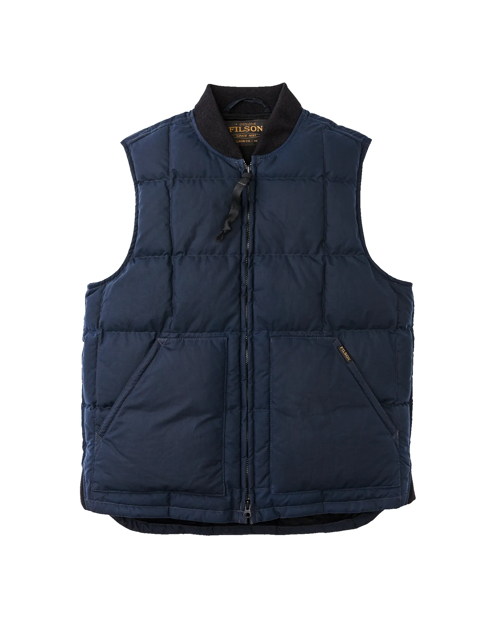 Waxed Down Vest - Night Sky sold by Filson product image thumbnail 4