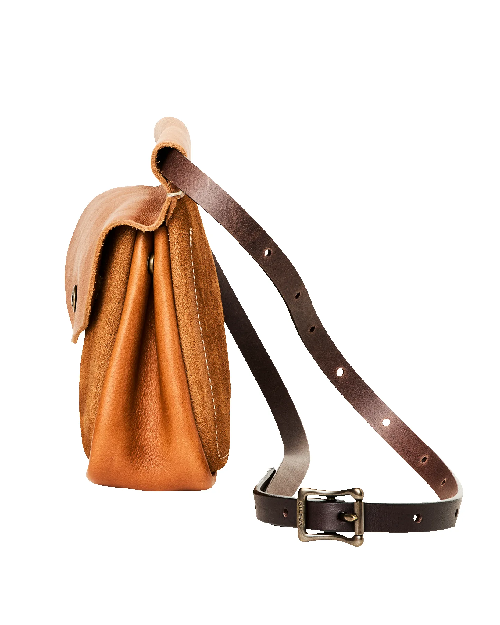 Suede Leather Convertible Field Bag - Saddle Brown sold by Filson product image thumbnail 4