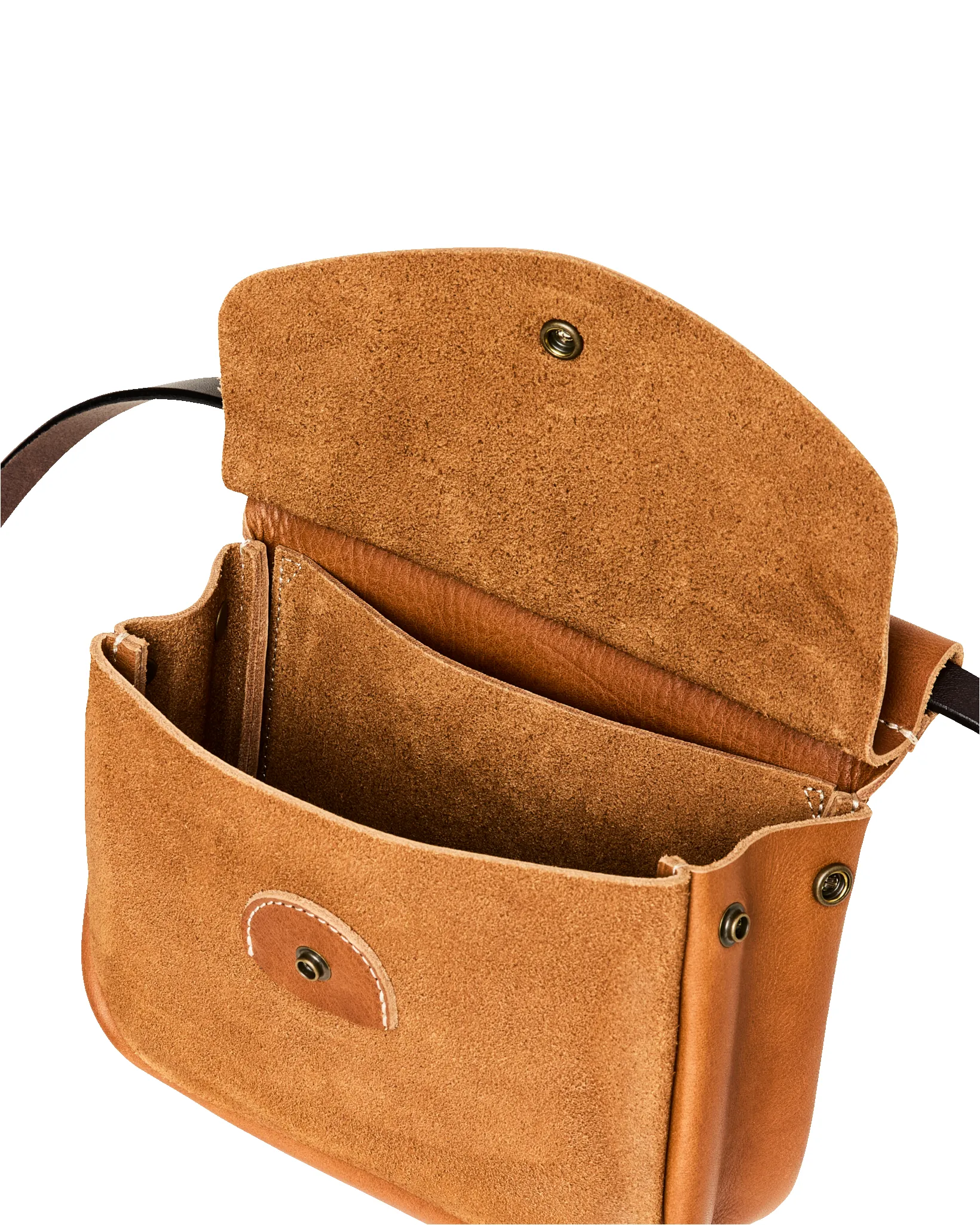 Suede Leather Convertible Field Bag - Saddle Brown sold by Filson product image thumbnail 3