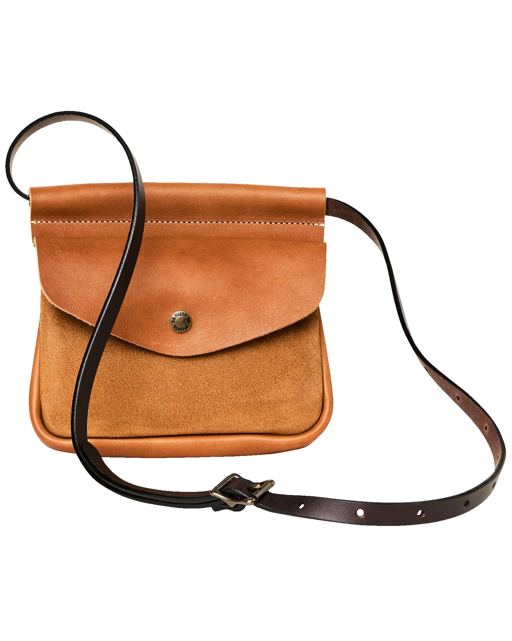 Suede Leather Convertible Field Bag - Saddle Brown sold by Filson