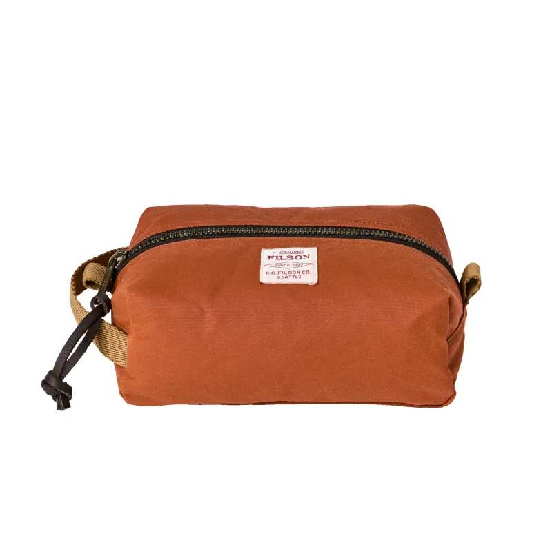 Tin Cloth Travel Kit - Rust sold by Filson