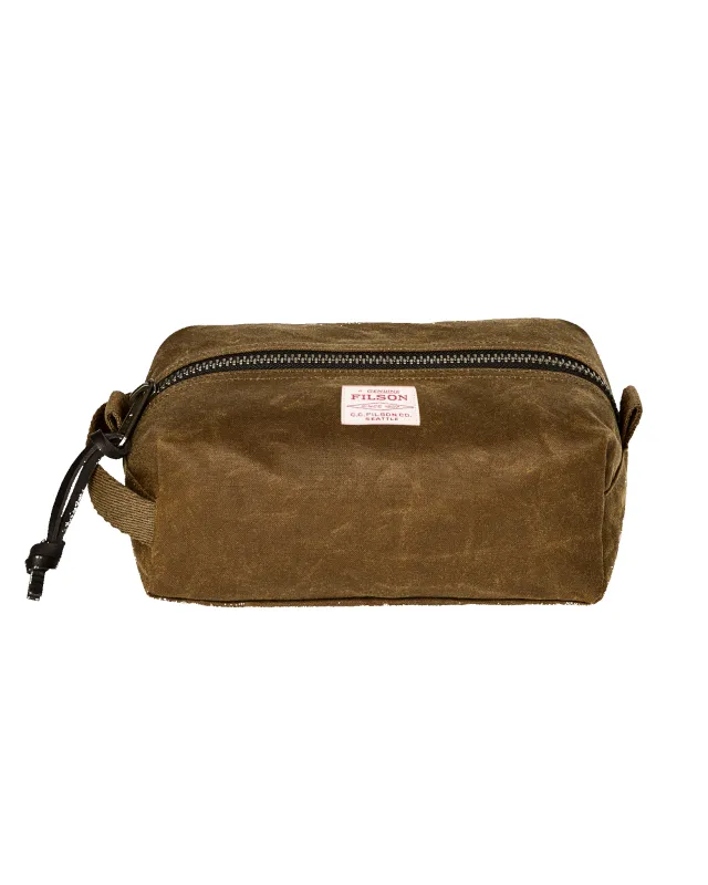 Tin Cloth Travel Kit - Dark Tan sold by Filson