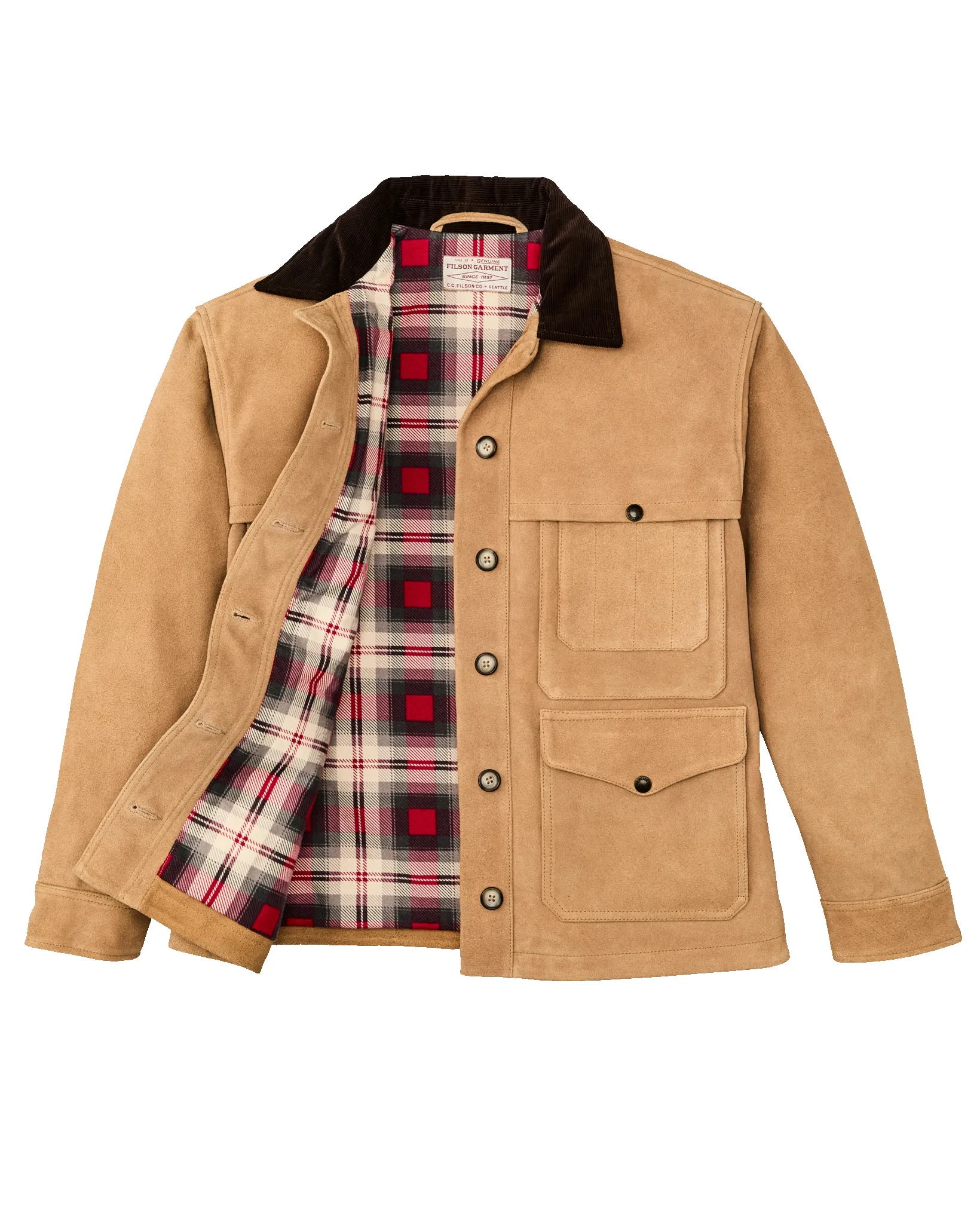 Women's Suede Leather Cruiser - Tan sold by Filson product image thumbnail 5